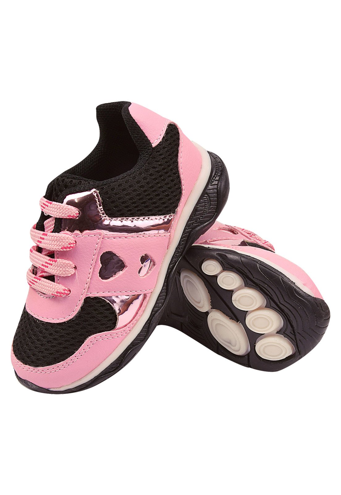 Infantil – Tênis Solzim Led Rosa