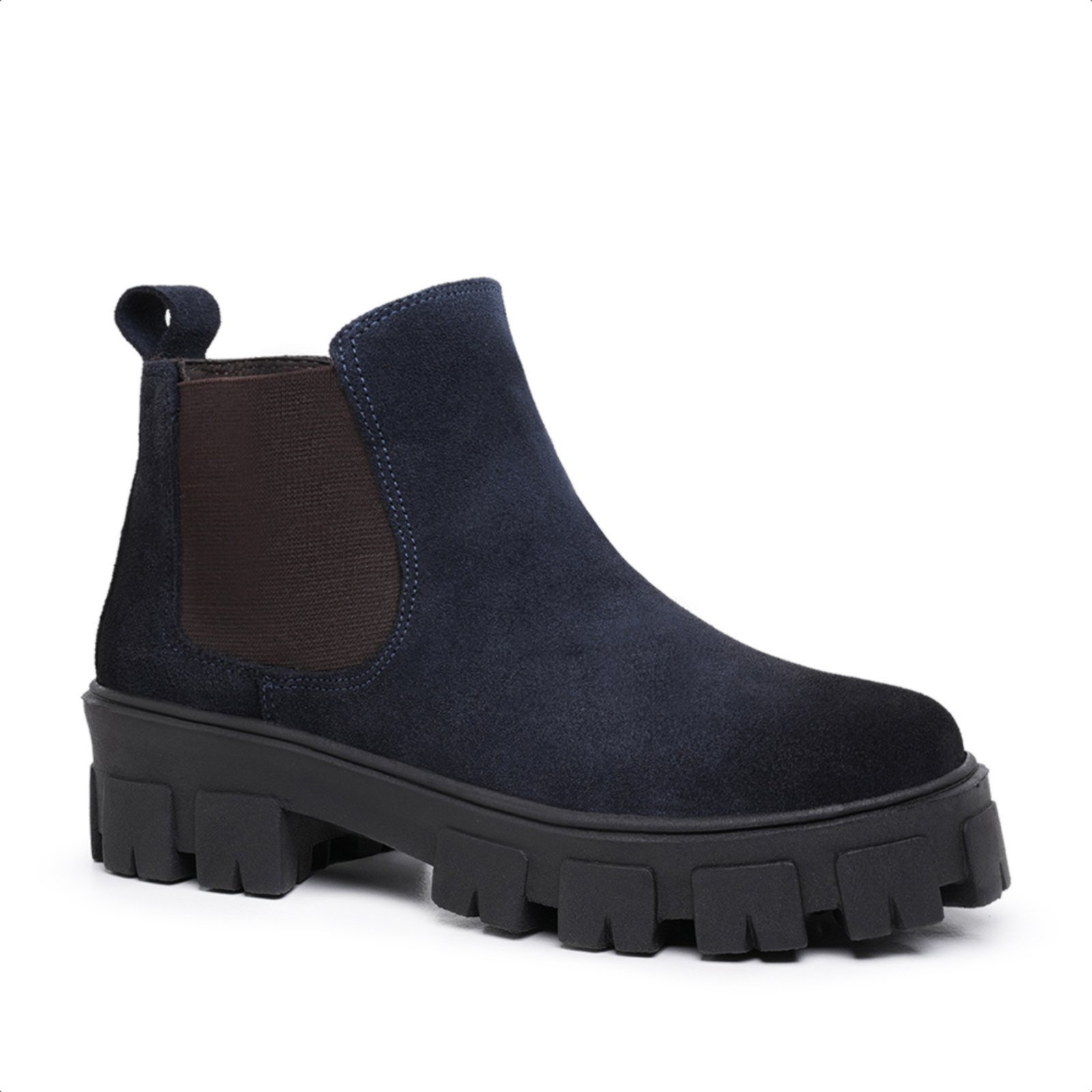 Bota Chelsea Masculina Malbork Azul com Solado Tratorado 24788NAZ