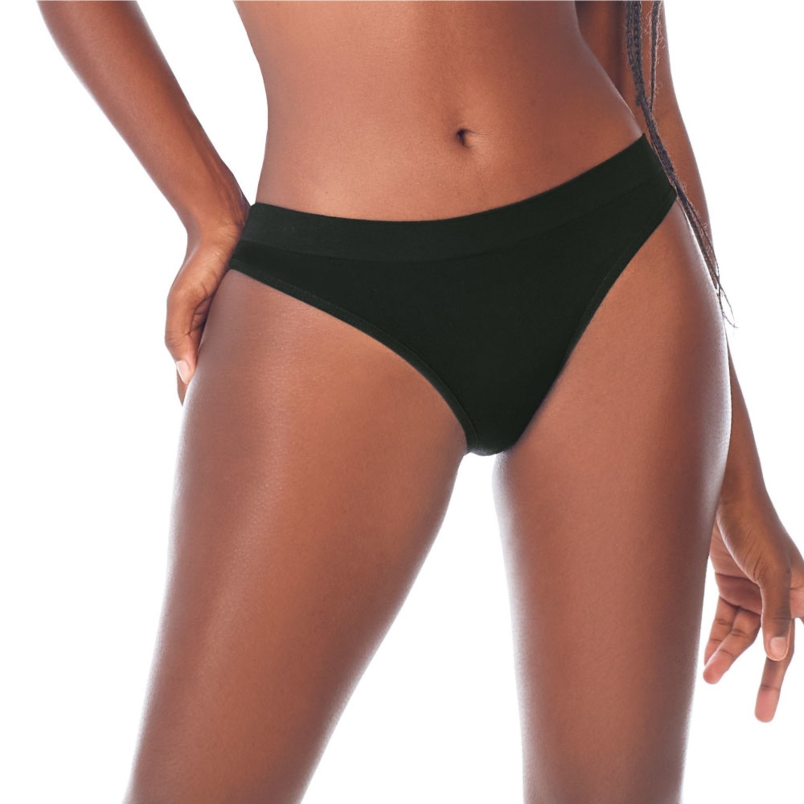 Calcinha Tanga sem Costura Preta