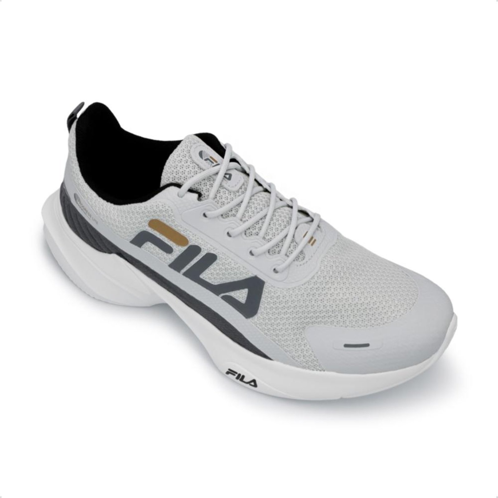 Vista 3 Tênis Fila Masculino Progress Lite Treino preto Fila preto