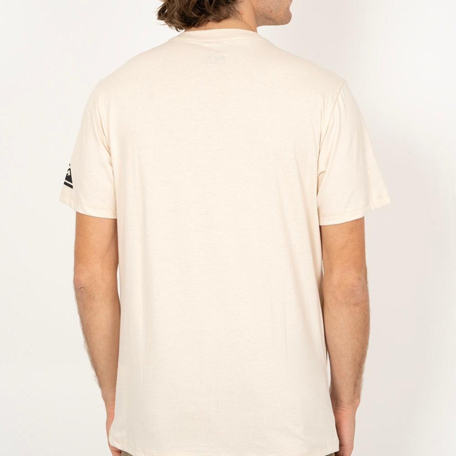 Camiseta Quiksilver New Lines SM26 Masculina Areia