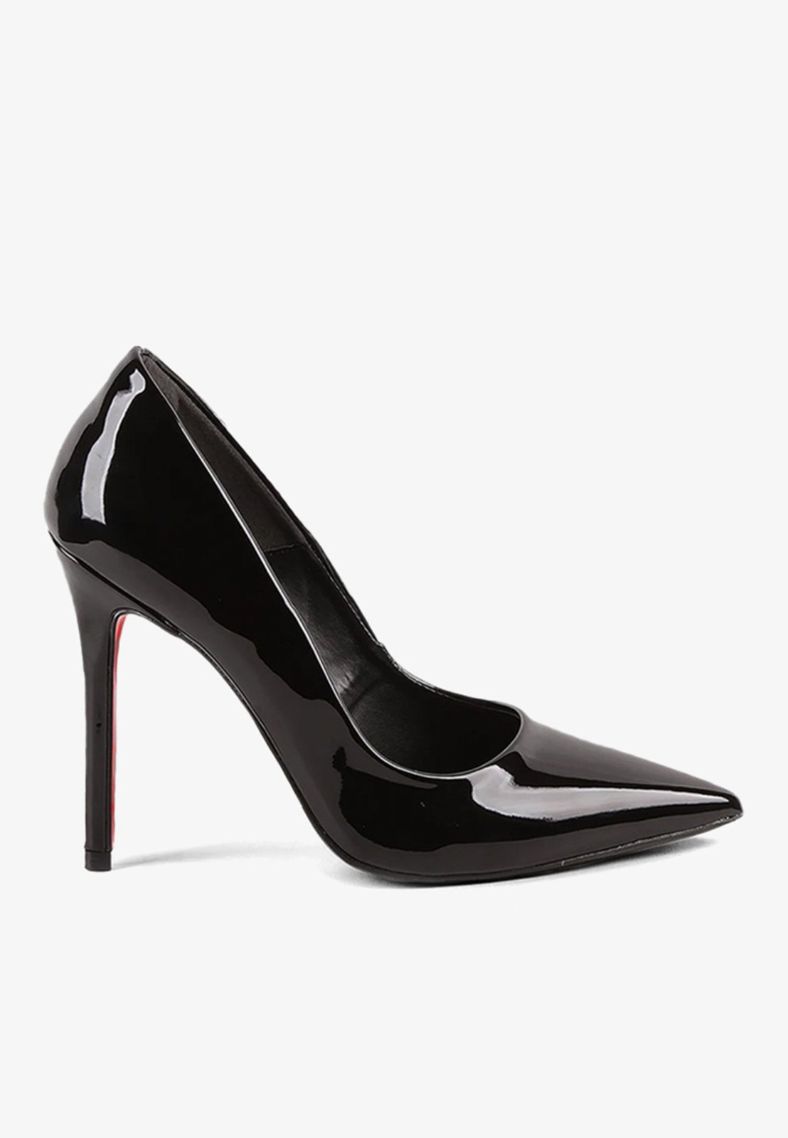 SCARPIN HELO DI VALENTINI VERNIZ- SOLA VERMELHA
