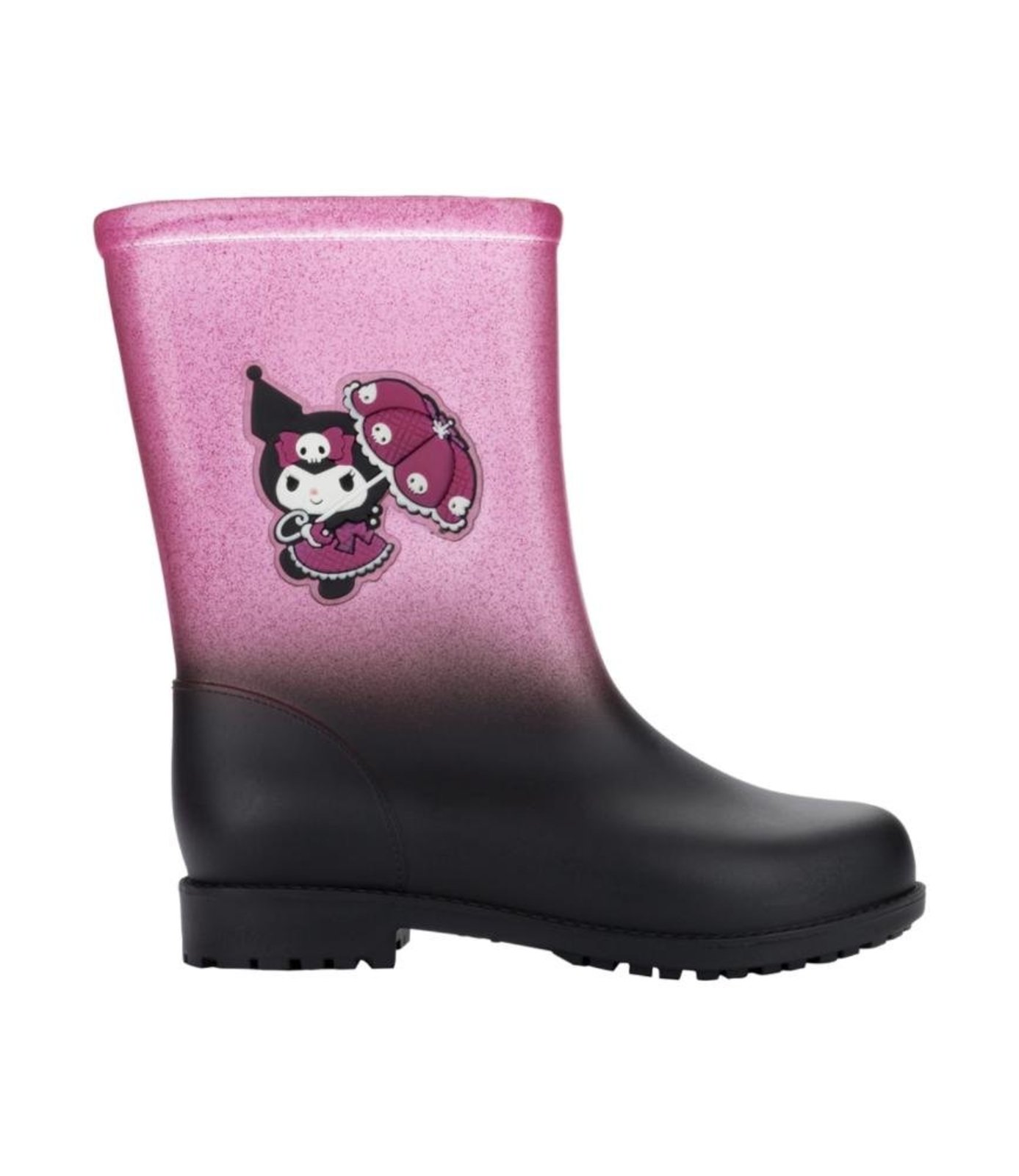 Infantil - Bota Galocha Grendene Hello Kitty Fall Rain Preto