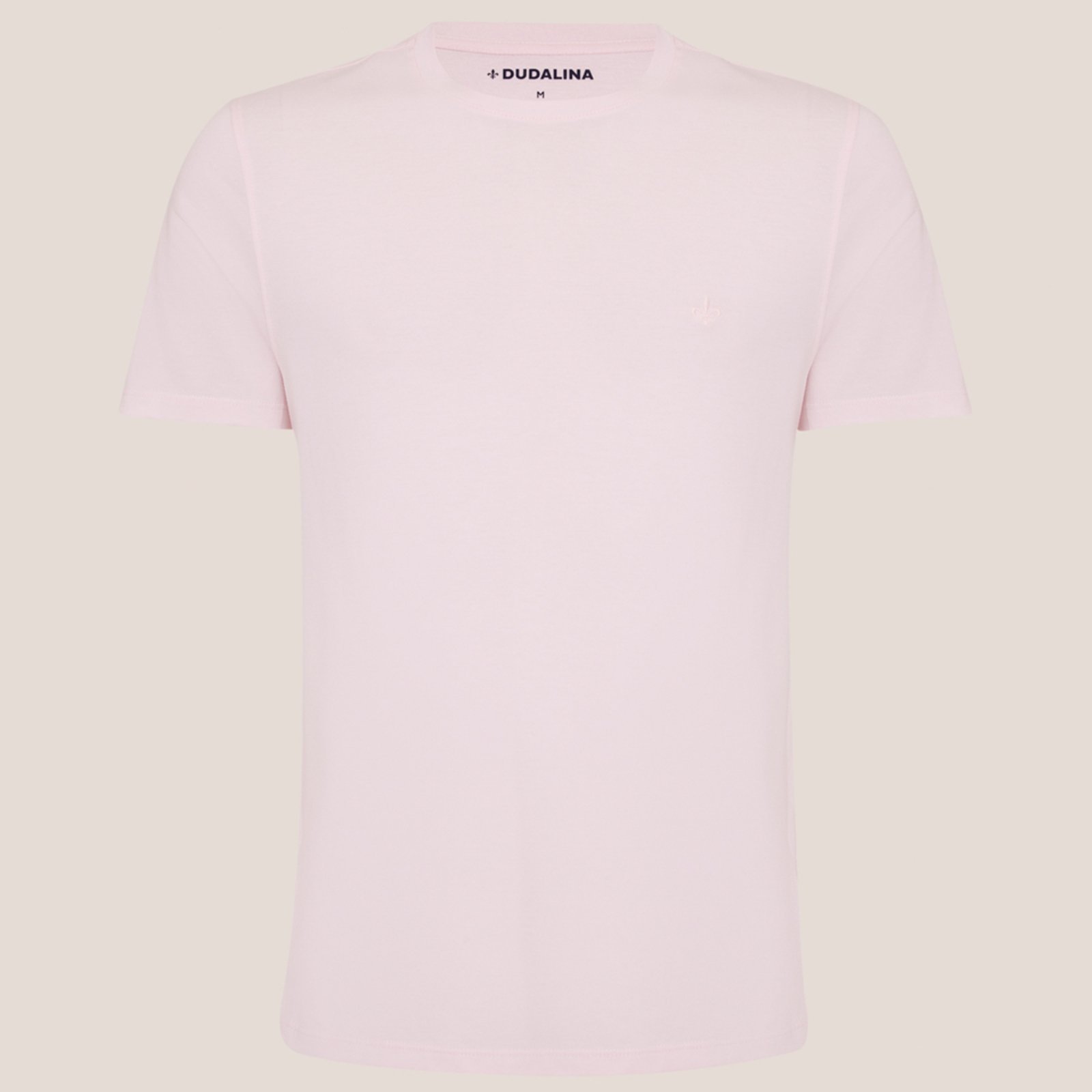 Camiseta Dudalina Essentials Color Ve26 Rosa Masculino