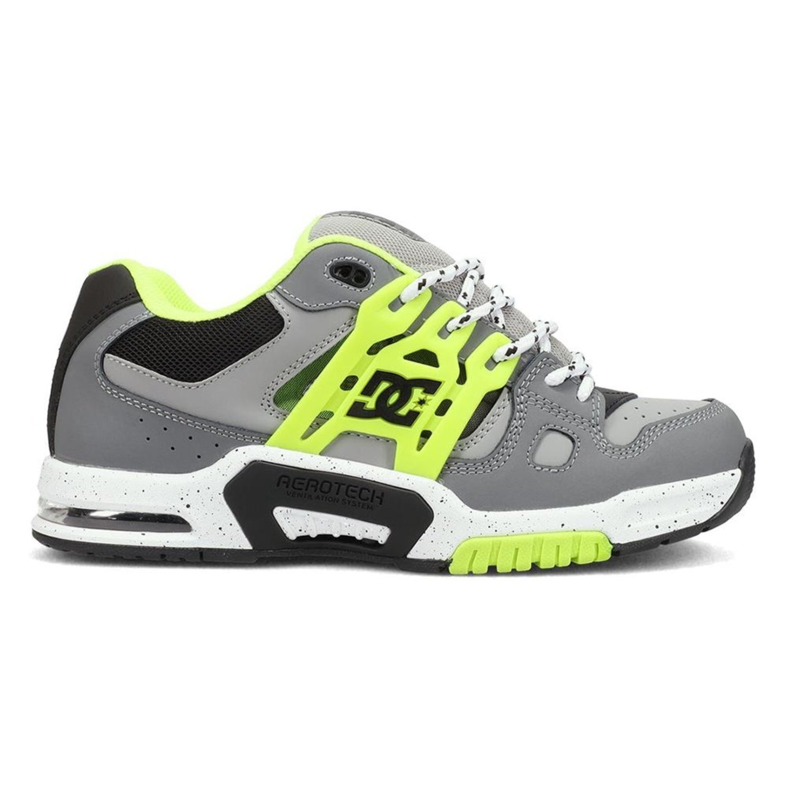 Tênis DC Shoes AT-2 WT26 Masculino Grey/Black/Lime