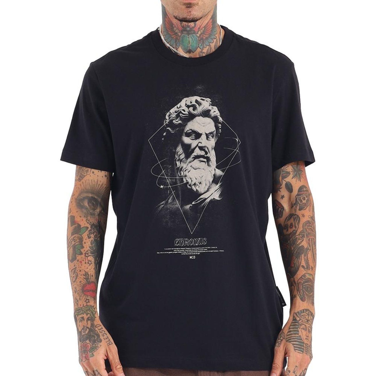 Camiseta MCD Regular Chronos WT26 Masculina Preto