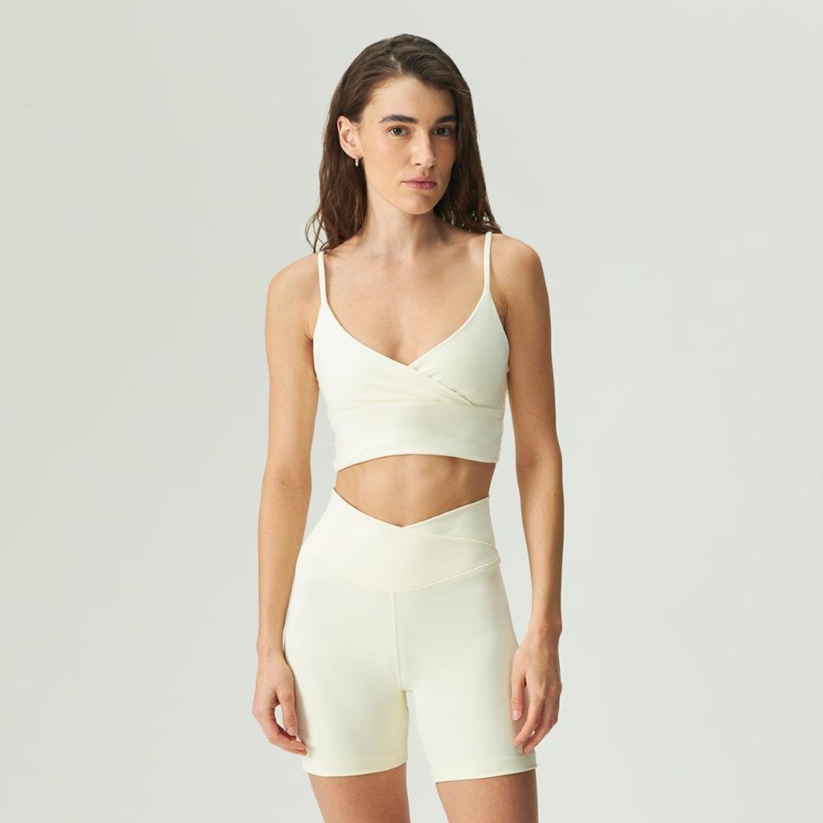 Top Fila Alça Fina Touch Gym Feminino Branco