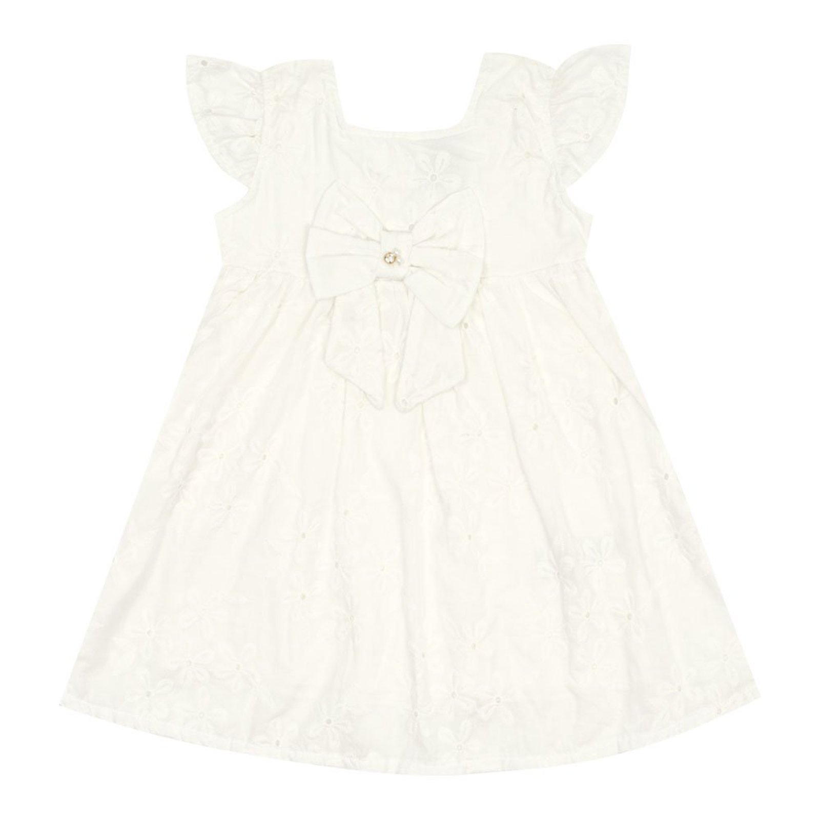 Infantil - Vestido Bege P. Passos Pulla Bulla Menina - 53317-1271