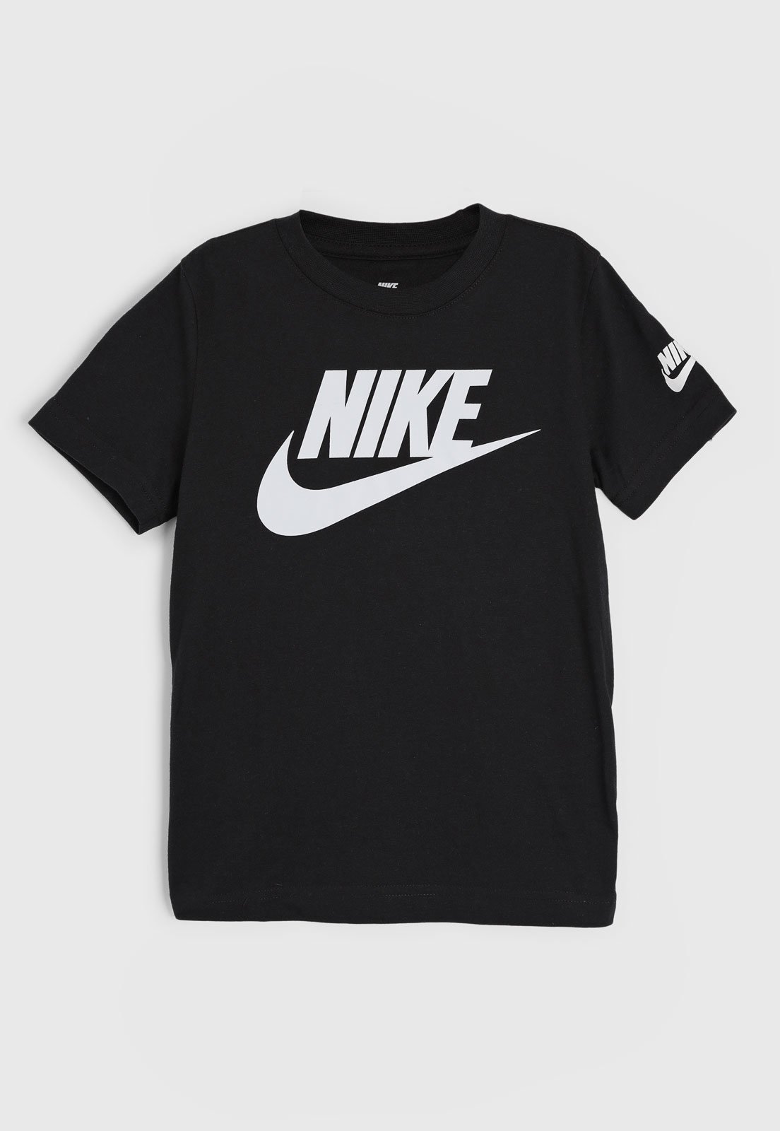 Infantil - Camiseta Nike Logo Preta