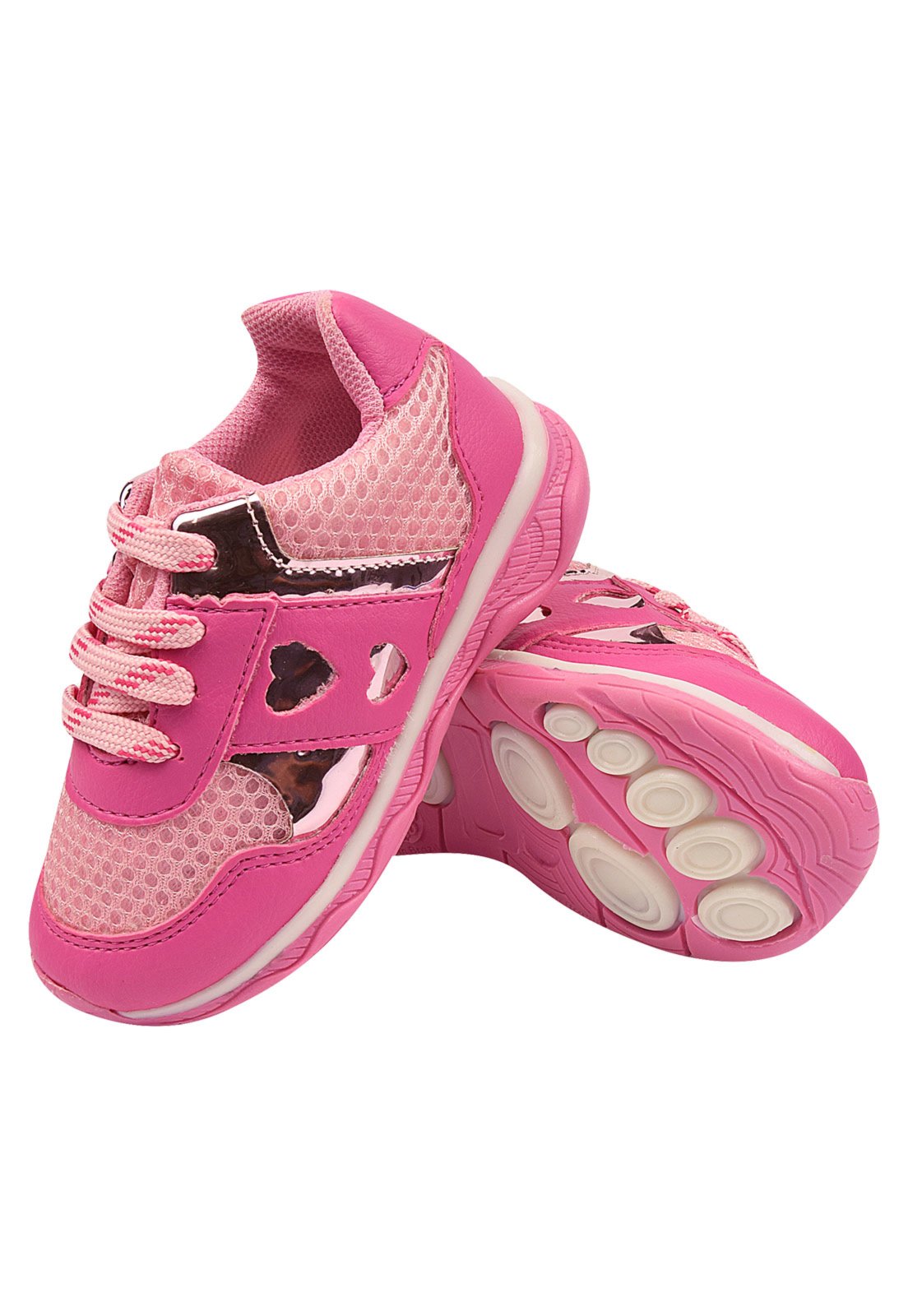 Infantil – Tênis Solzim Led Pink