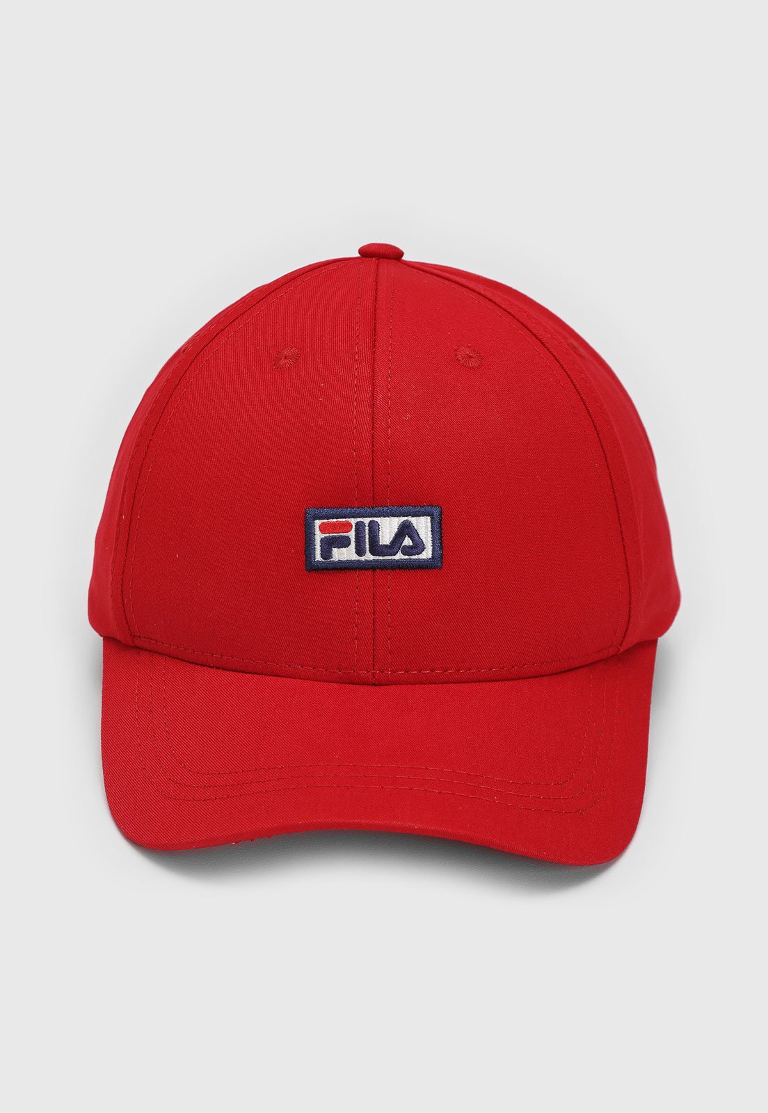 Vista 2 Boné Masculino Fila Classic DNA Aba Curva vermelho Fila vermelho