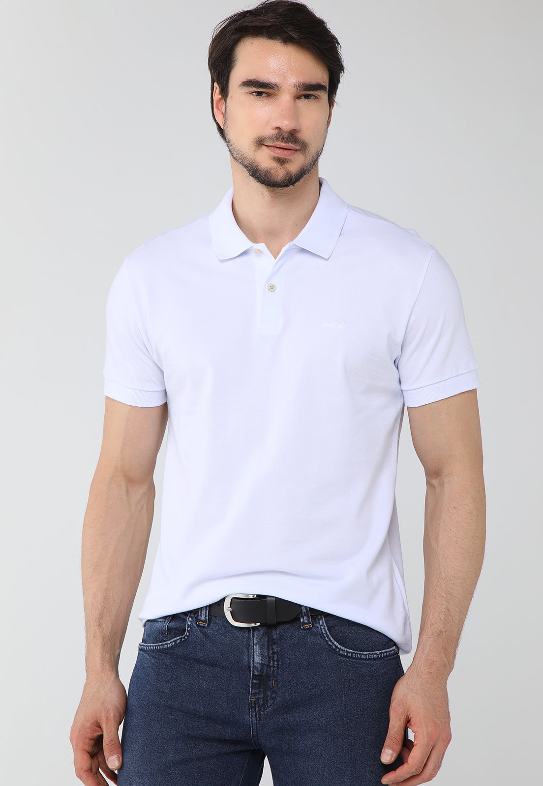 Polo Masculina Colcci Branca