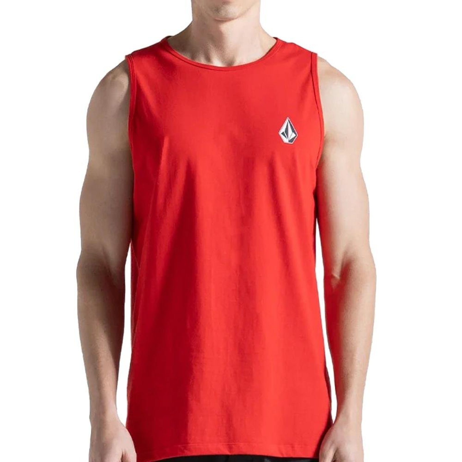 Regata Volcom Iconic SM27 Masculina Vermelho