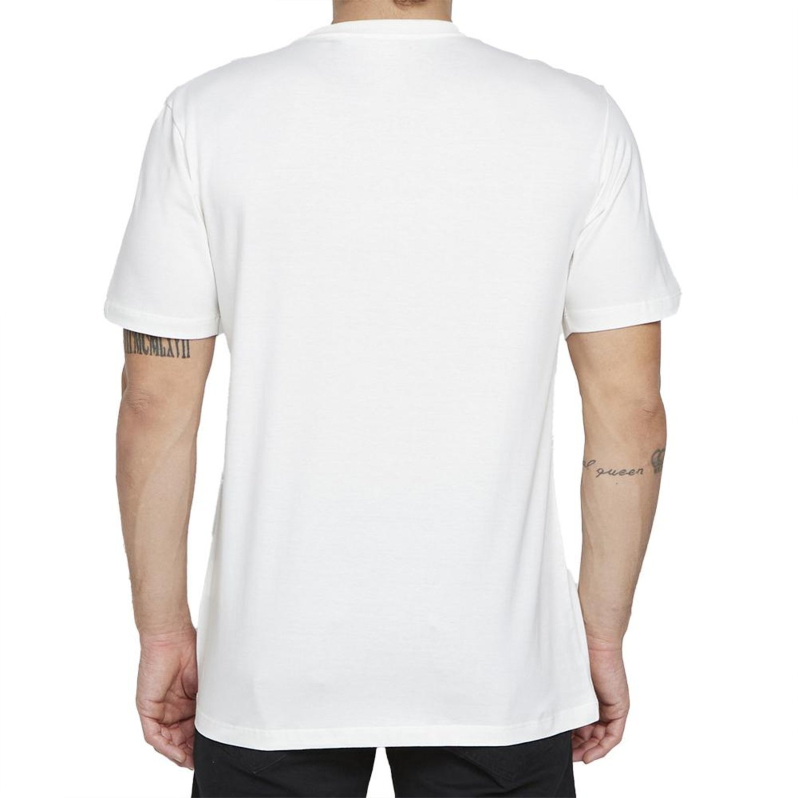Camiseta Quiksilver Omni Font SM25 Masculina Snow White