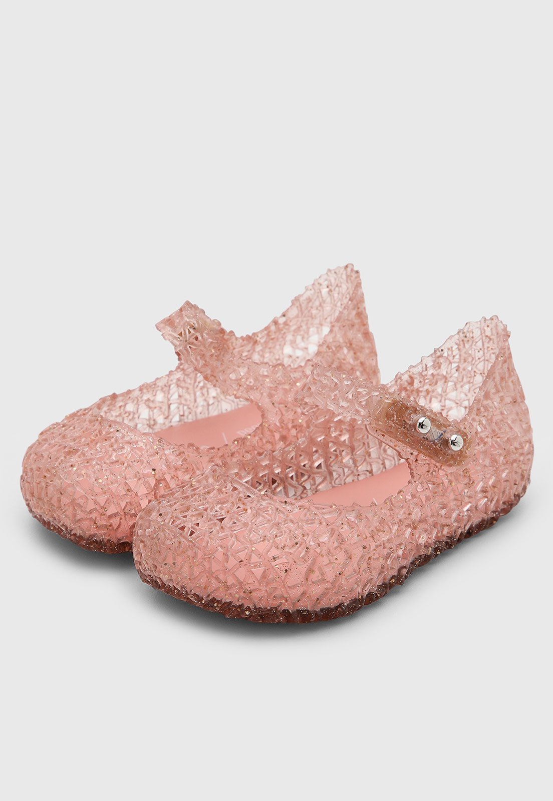Infantil - Sapatilha Mini Melissa Campana Papel Rosa