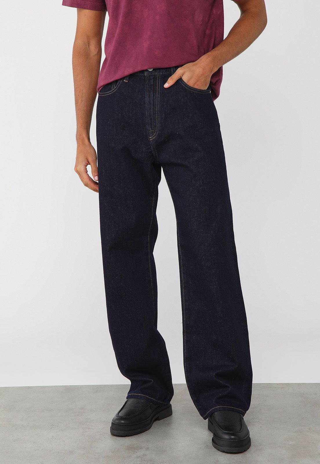 Calça Masculina GAP Reta Azul Escura