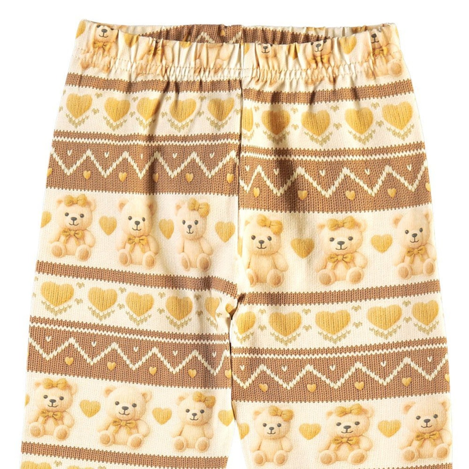 Infantil - Legging Marrom Primeiros Passos Pulla Bulla Menina - 55217-1392