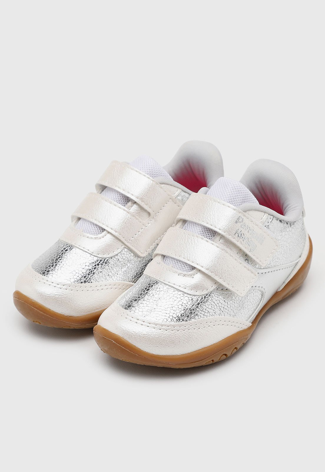 Vista 2 Infantil - Tênis Pampili New Honey Prata prata honey Pampili prata honey