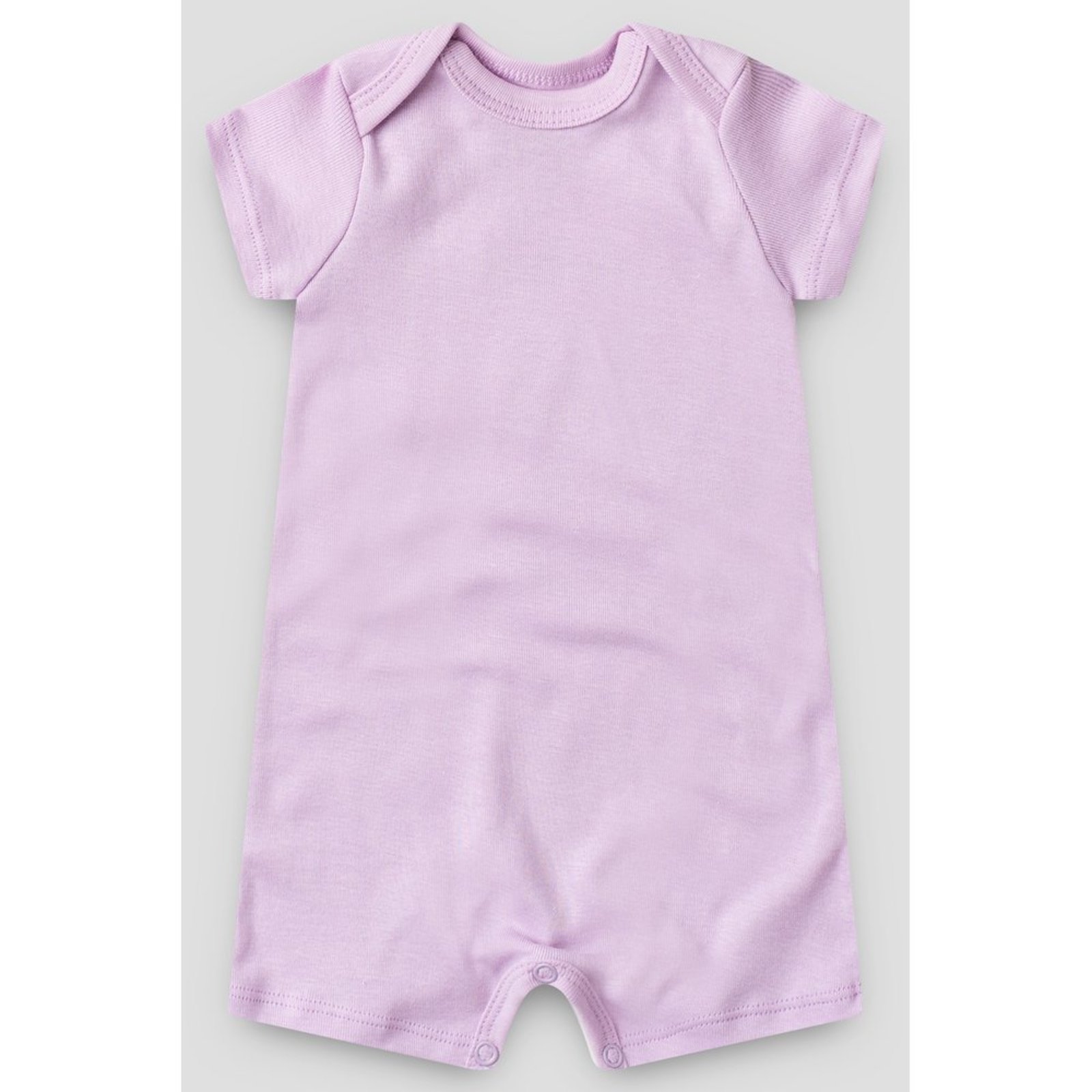 Infantil - Macaquinho Romper do Papai Lilás Liso