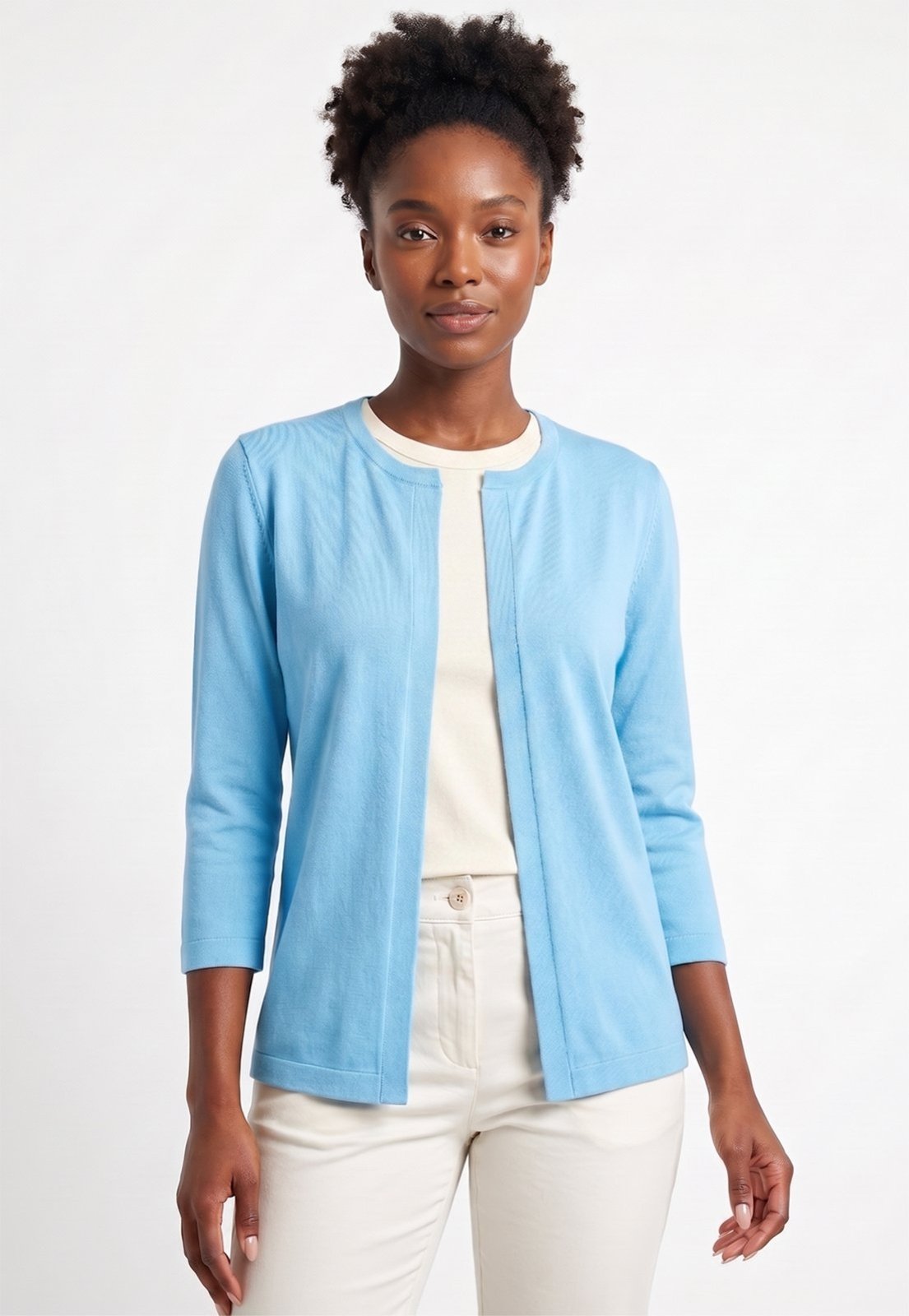 CARDIGAN GOLA CARECA ABERTURA ZOOMP