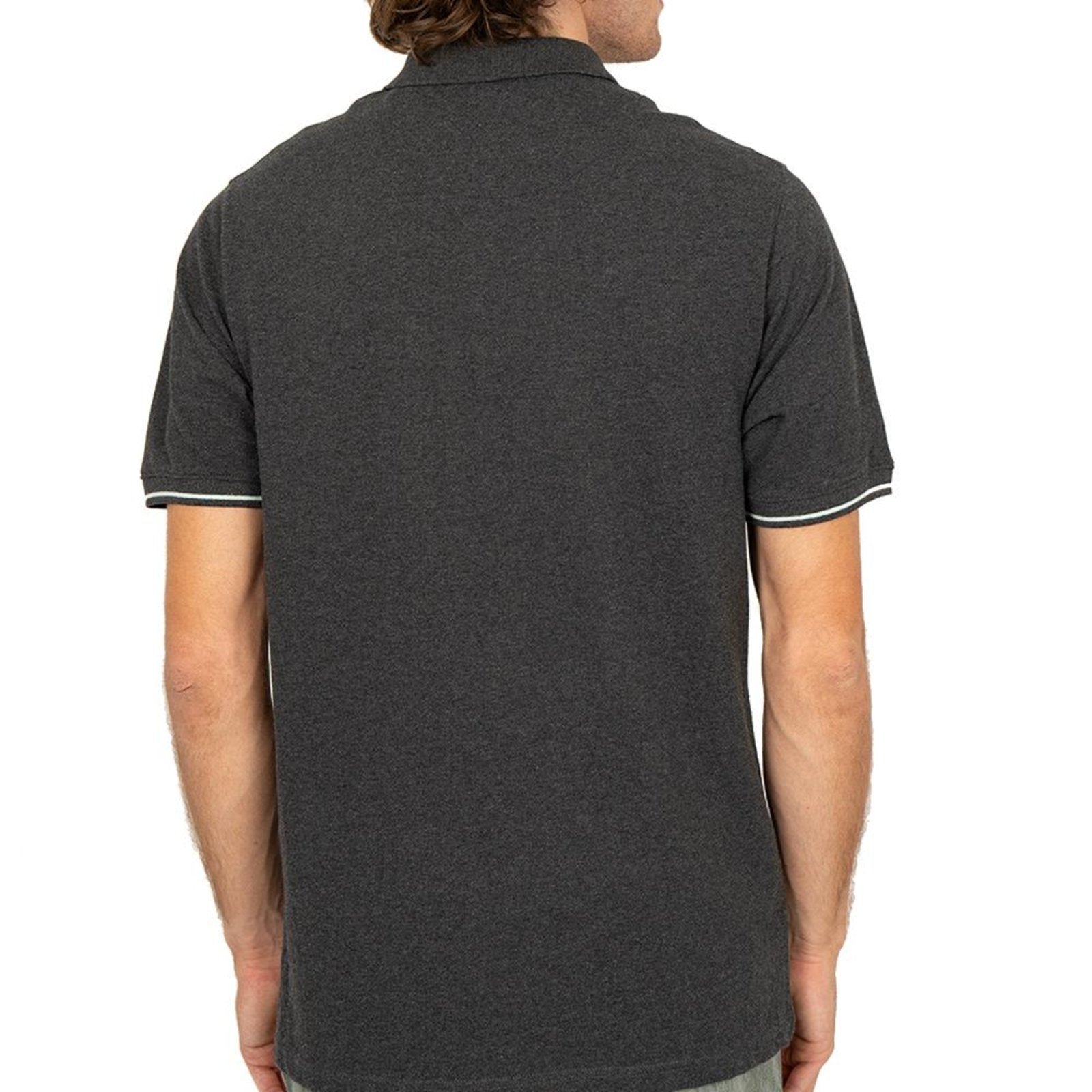 Camisa QuiksilverPolo Light Line SM26 Masculina Preto Mescla