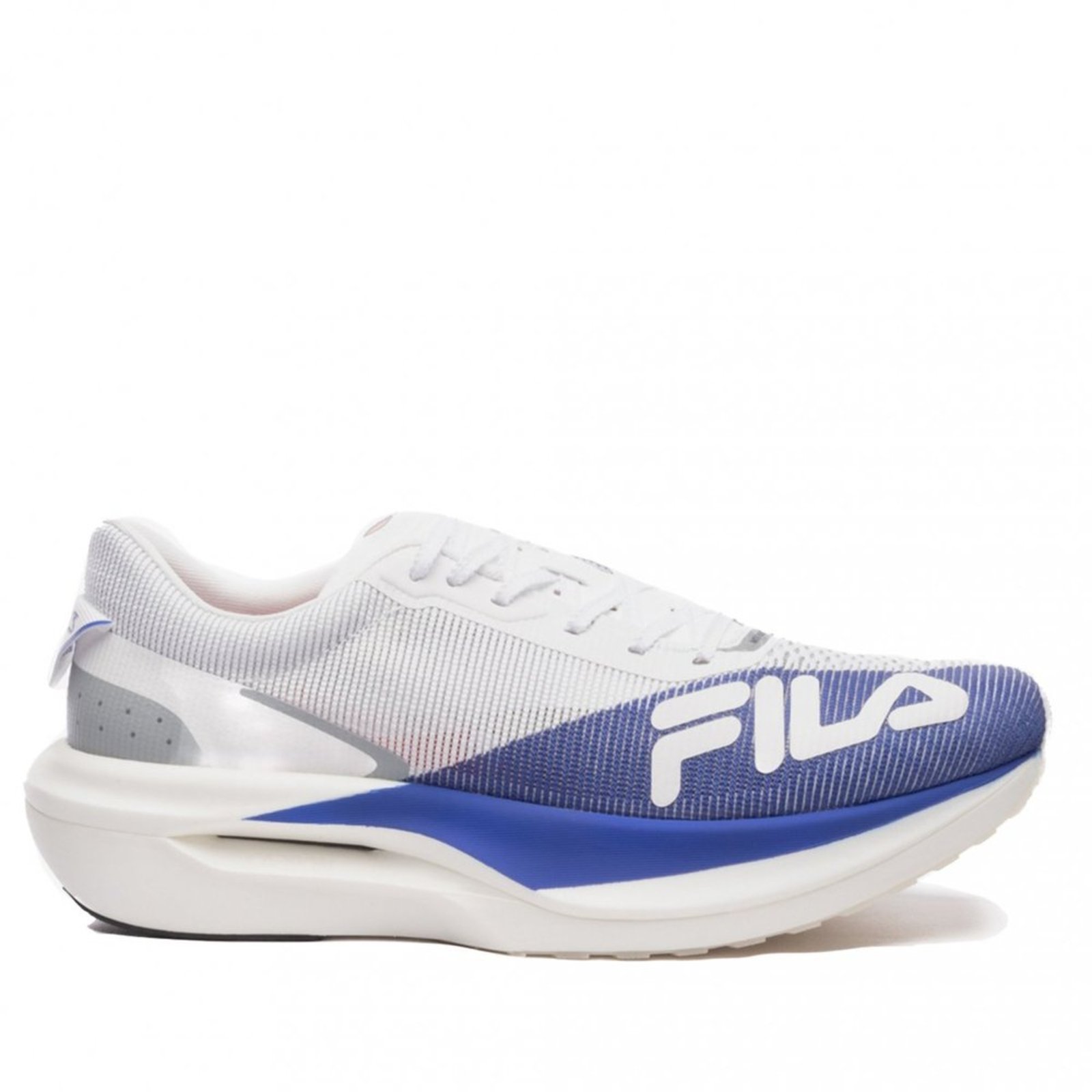 Vista 2 Tênis Masculino Running Fila Racer Carbon 3. Fila Branco branco carbon Fila branco carbon