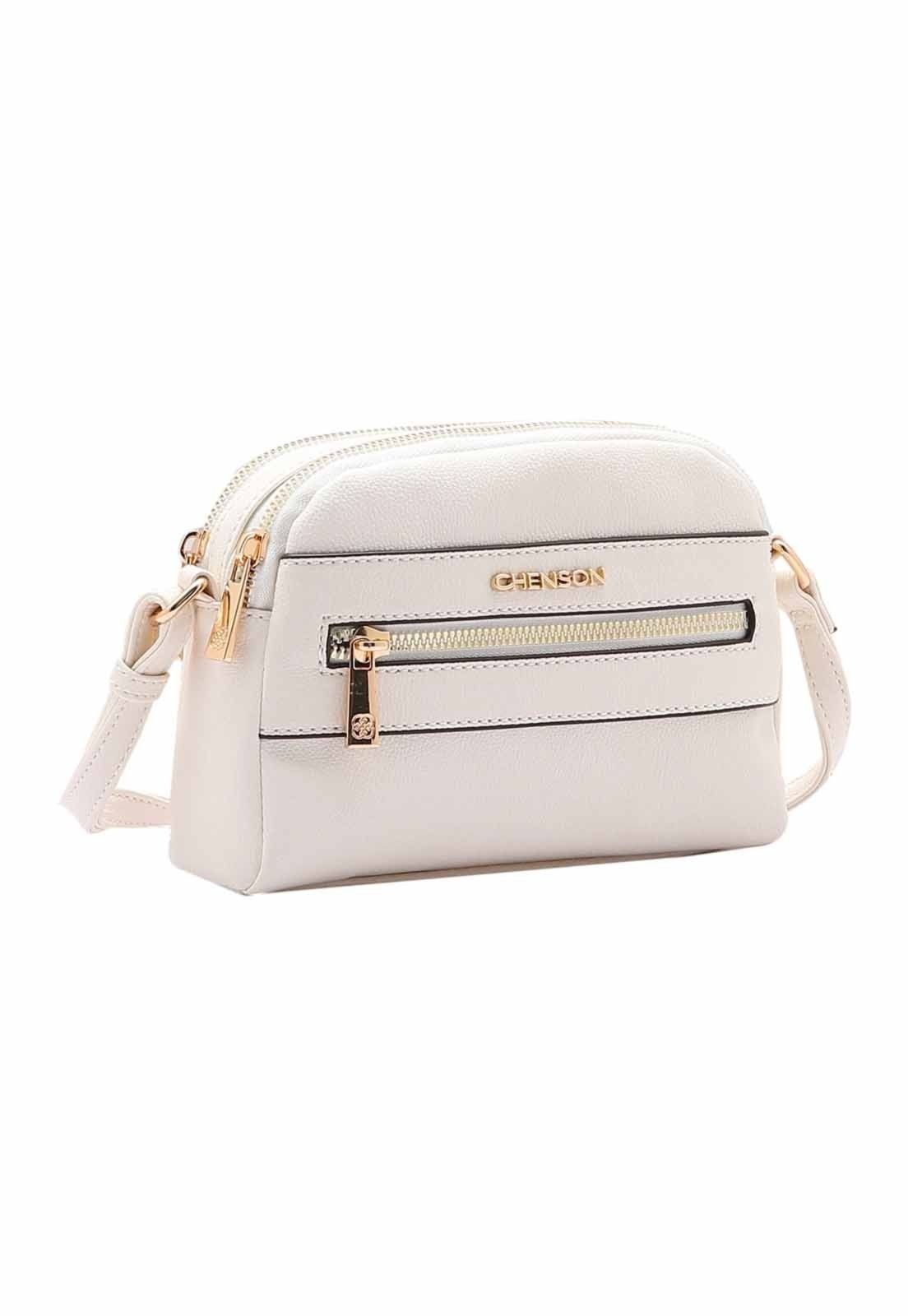Bolsa Feminina Chenson Original Transversal Off-White 3484931