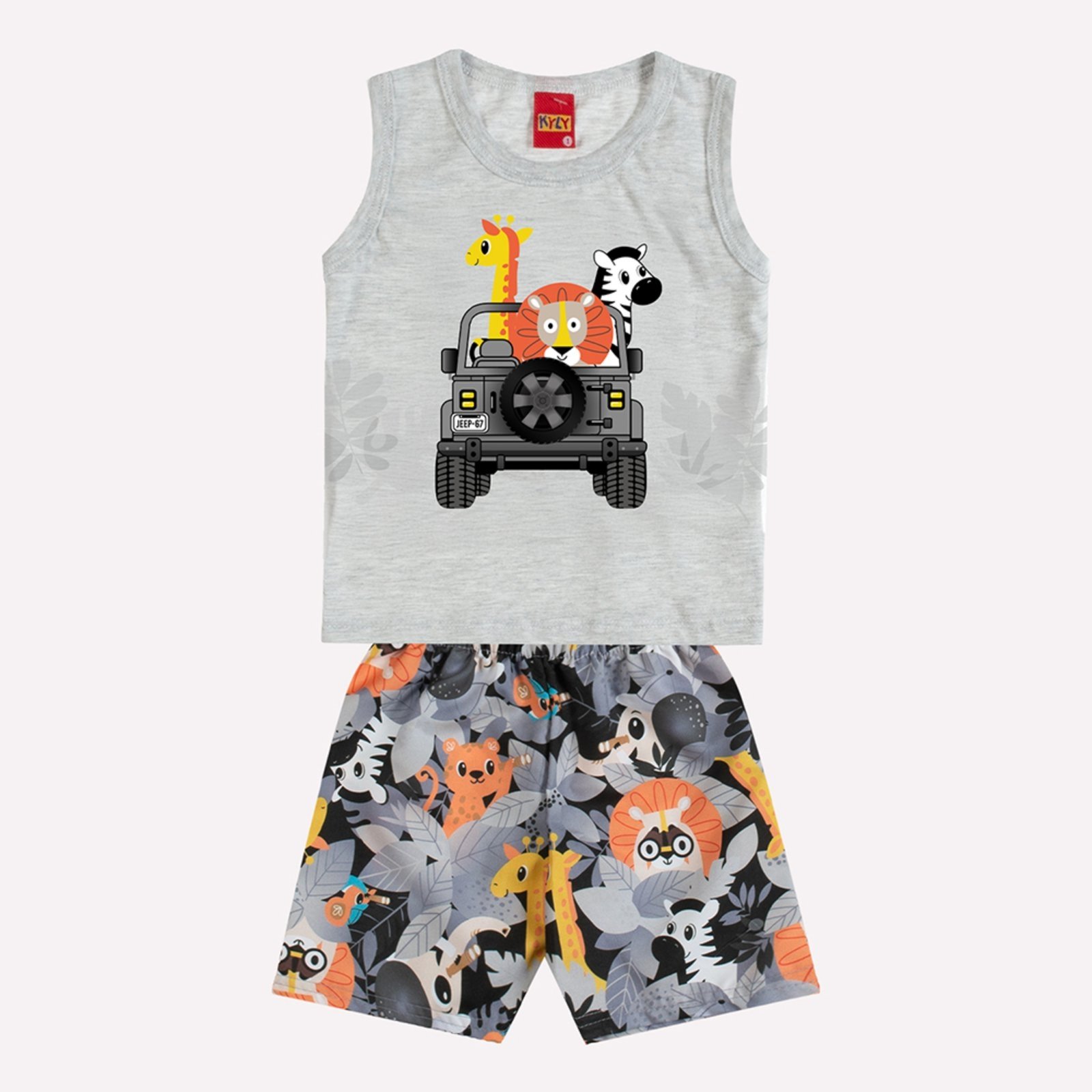 Infantil – Conjunto Menino Bichinhos Kyly