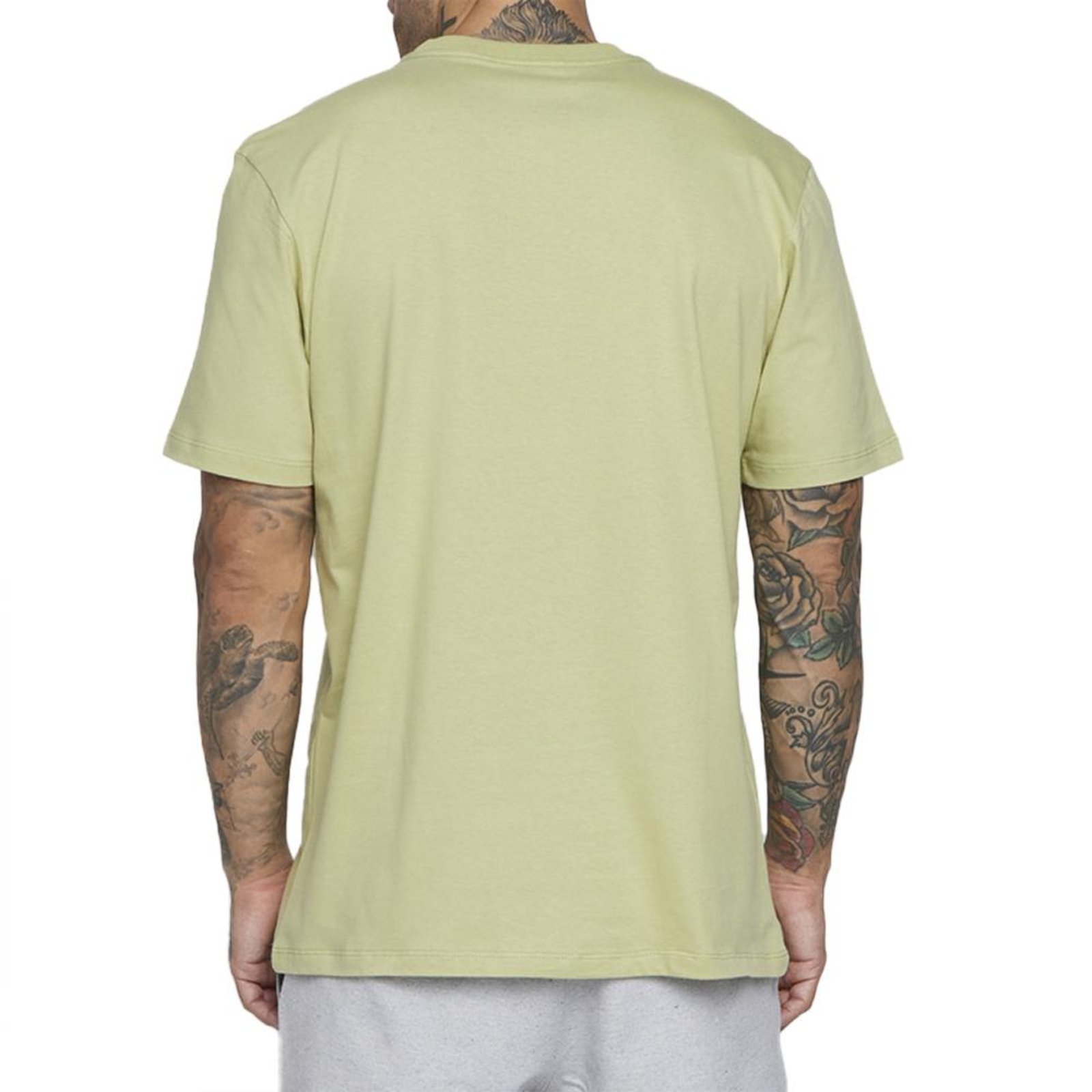 Vista 3 Camiseta RVCA Mini Balance Box SM25 Masculina Claro verde RVCA verde