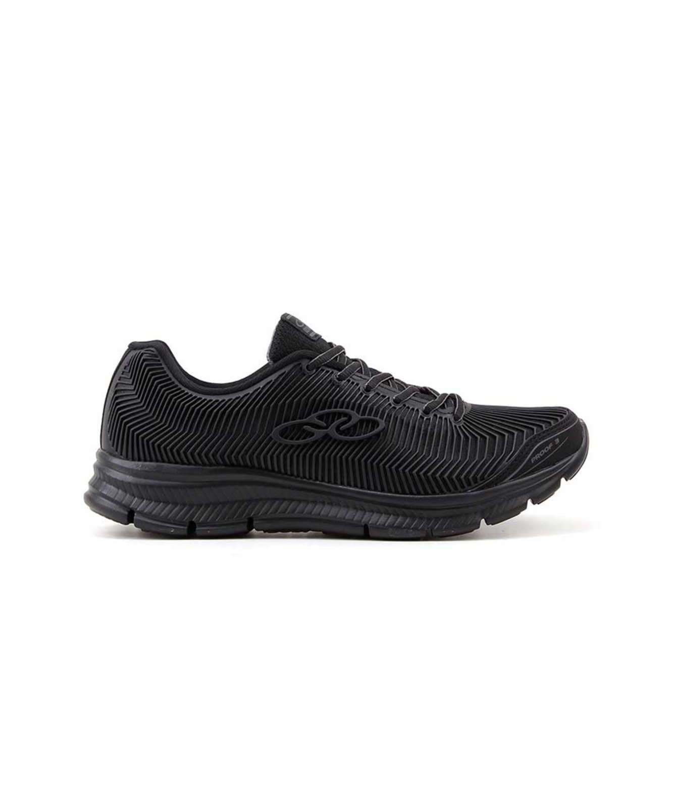 Tenis Esportivo Unissex Olympikus Proof 3 Preto/Chumbo Incolor