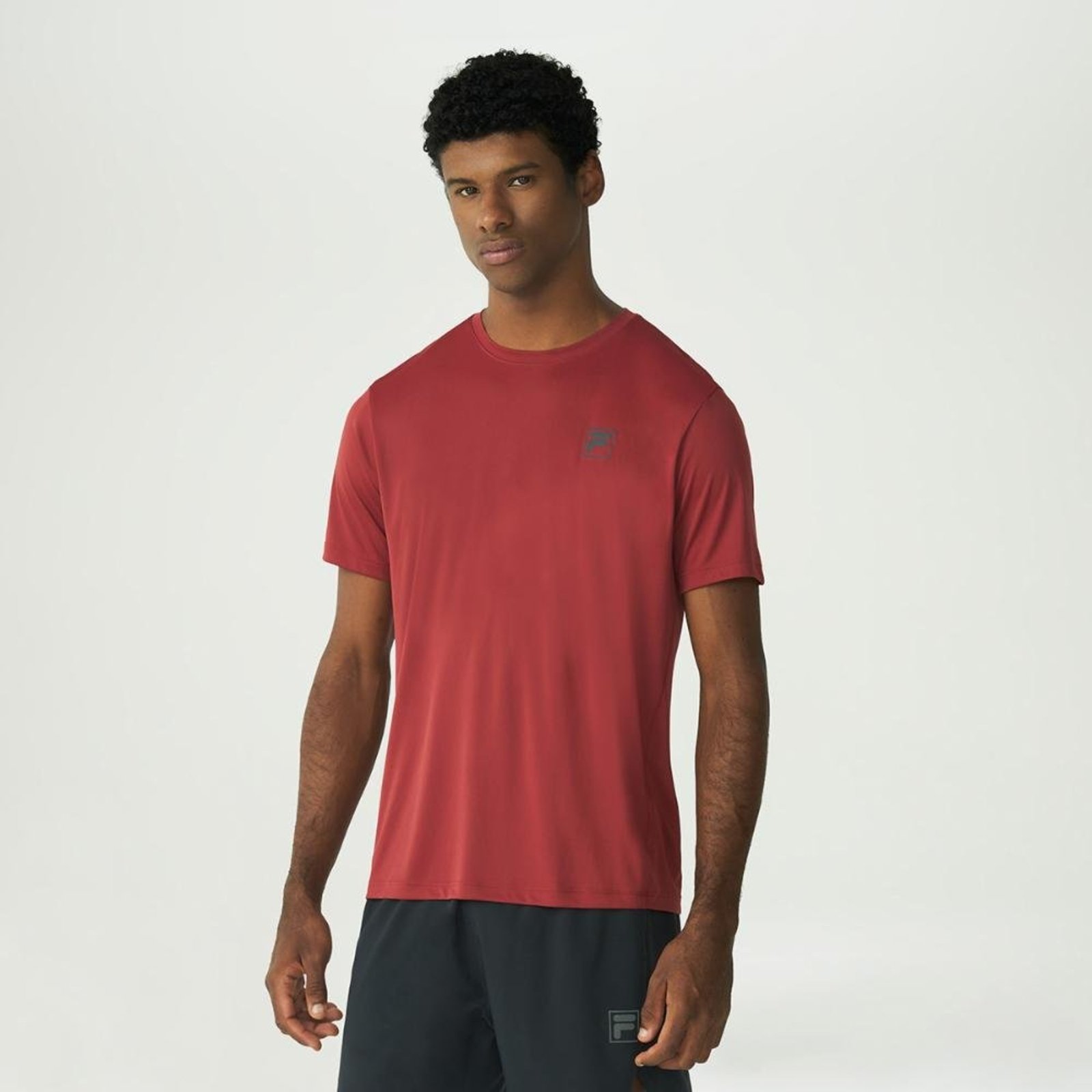 Camiseta Fila Reflective Core Run Masculina Incolor