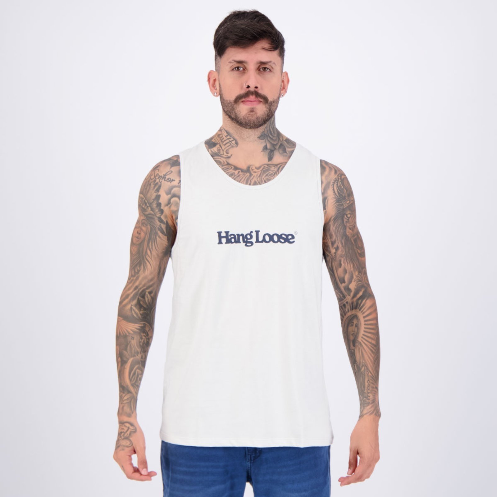 Regata Hang Loose Inc Cinza Claro