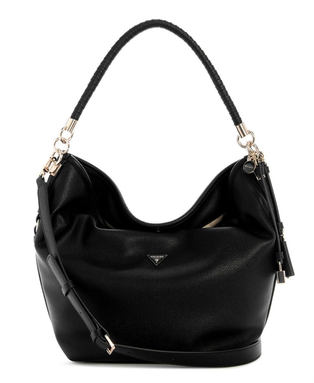 Bolsa Guess Danya Hobo Preto
