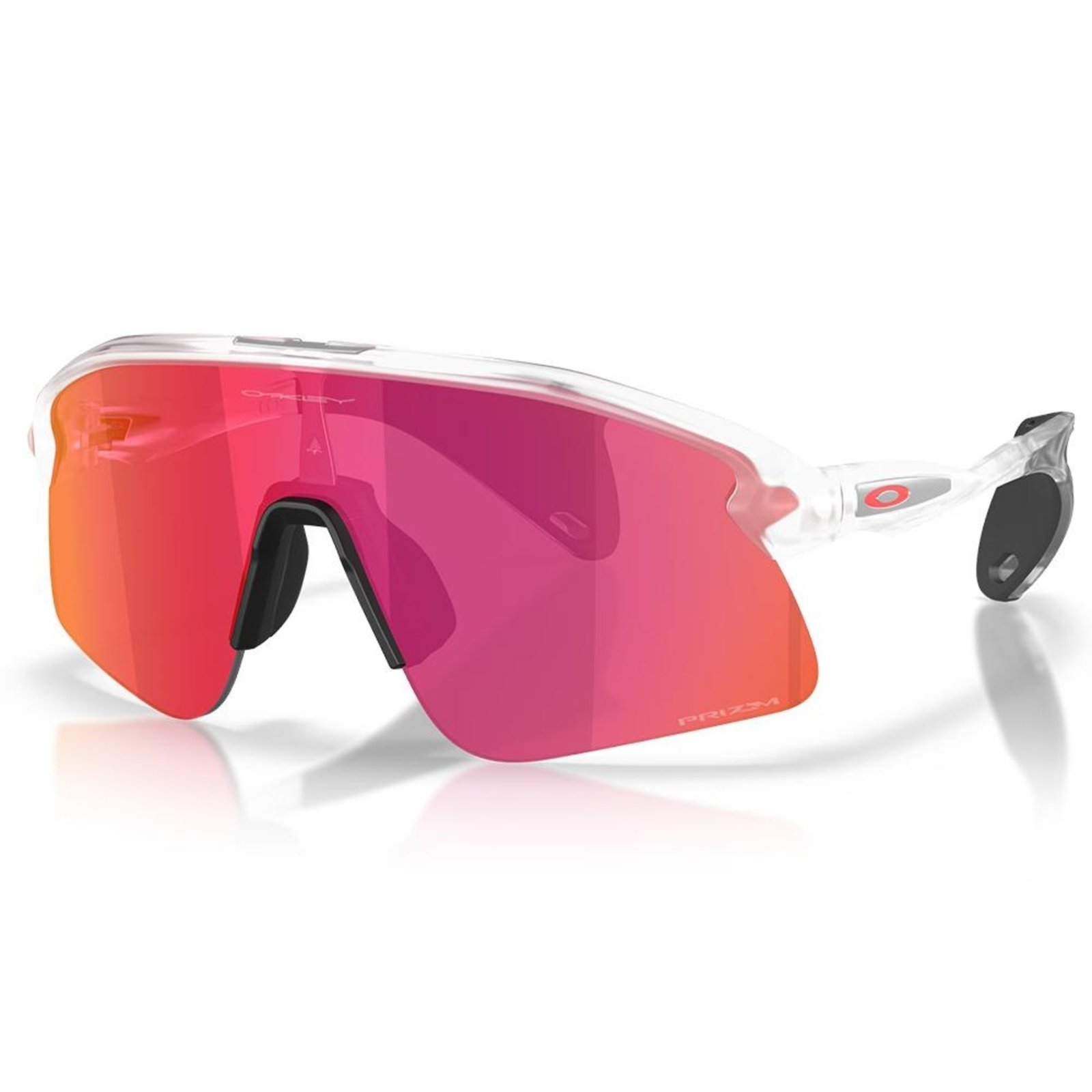 Vista 2 Óculos de Sol Oakley Stunt Devil S Matte Clear Prizm Field branco clear Oakley branco clear