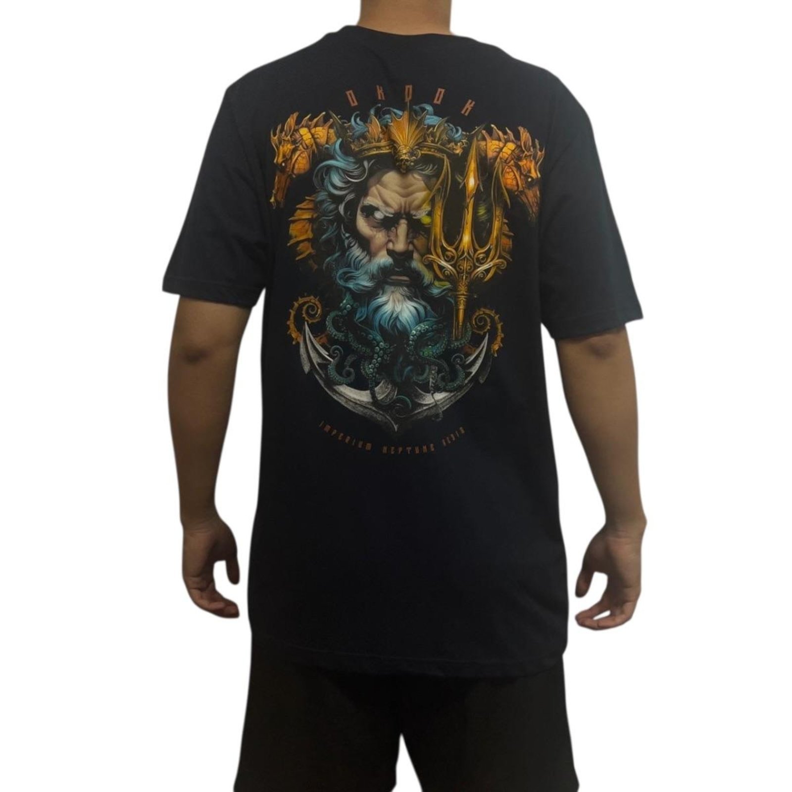 Camiseta Classic Kink Of The Sea- Okdok - Azul Marinho