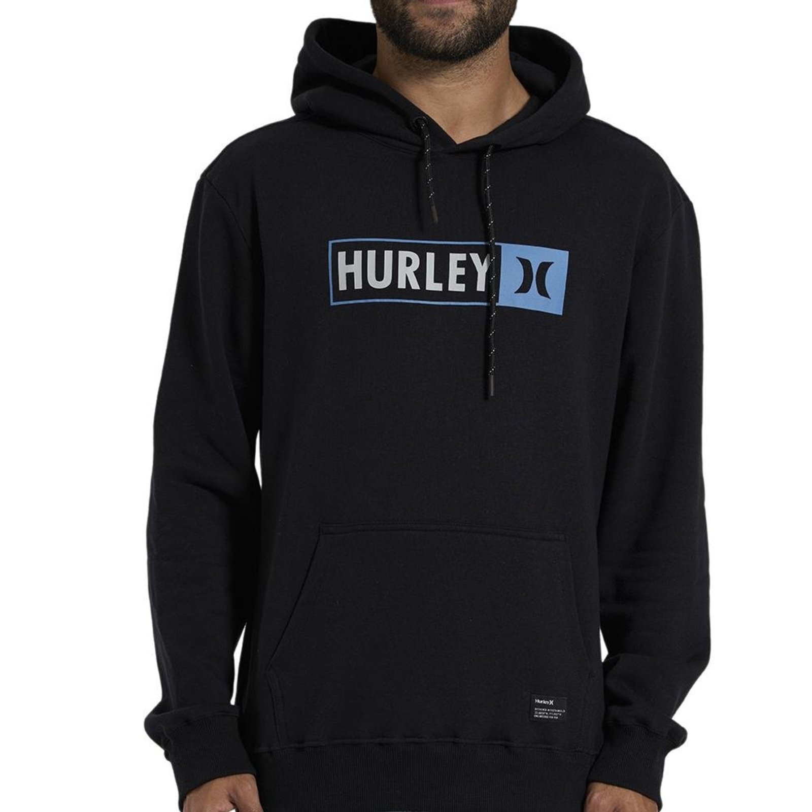 Moletom Hurley Canguru Track WT26 Masculino Preto
