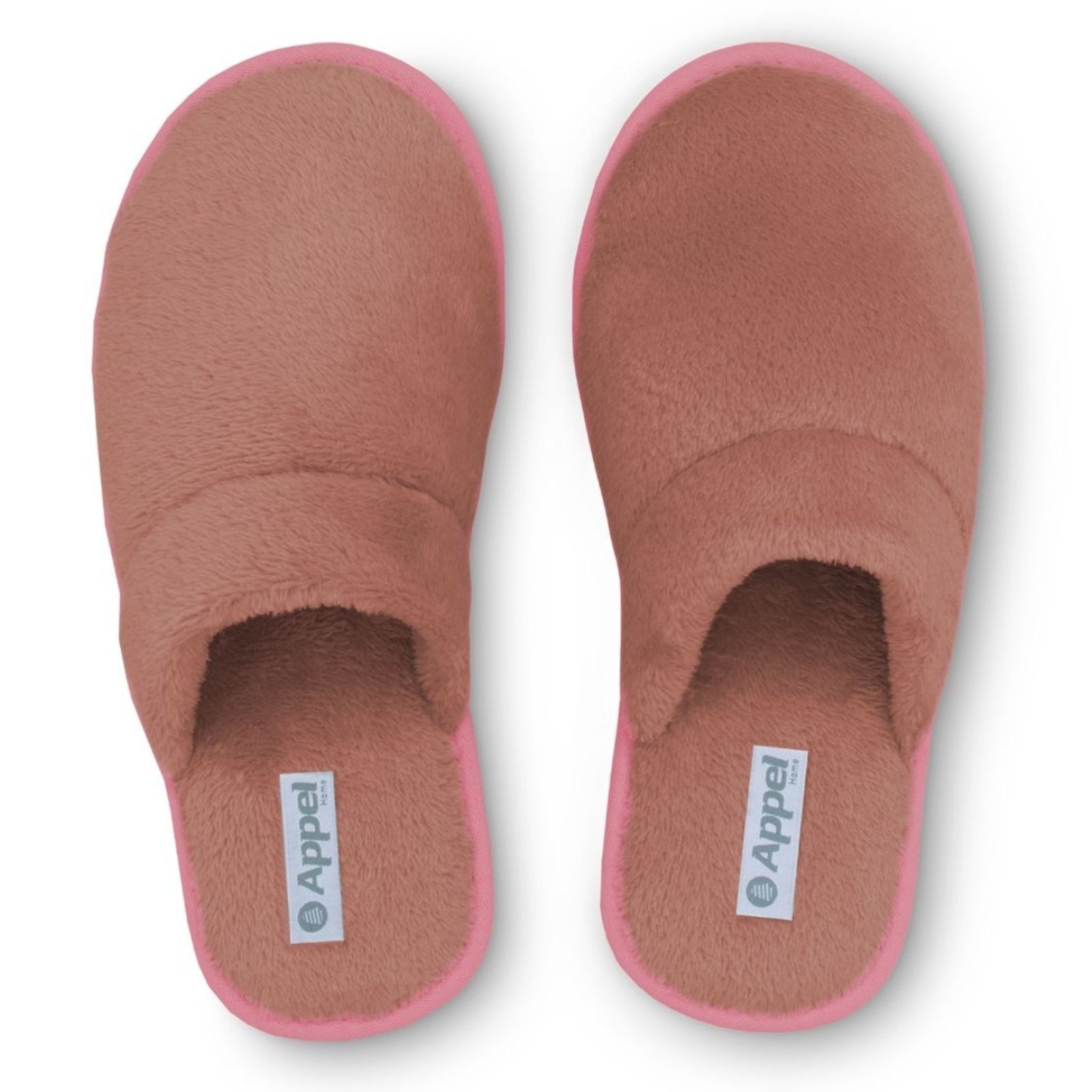 Infantil – Pantufa Chinelo Microfibra Appel Classic Flannel Rosa Madeira