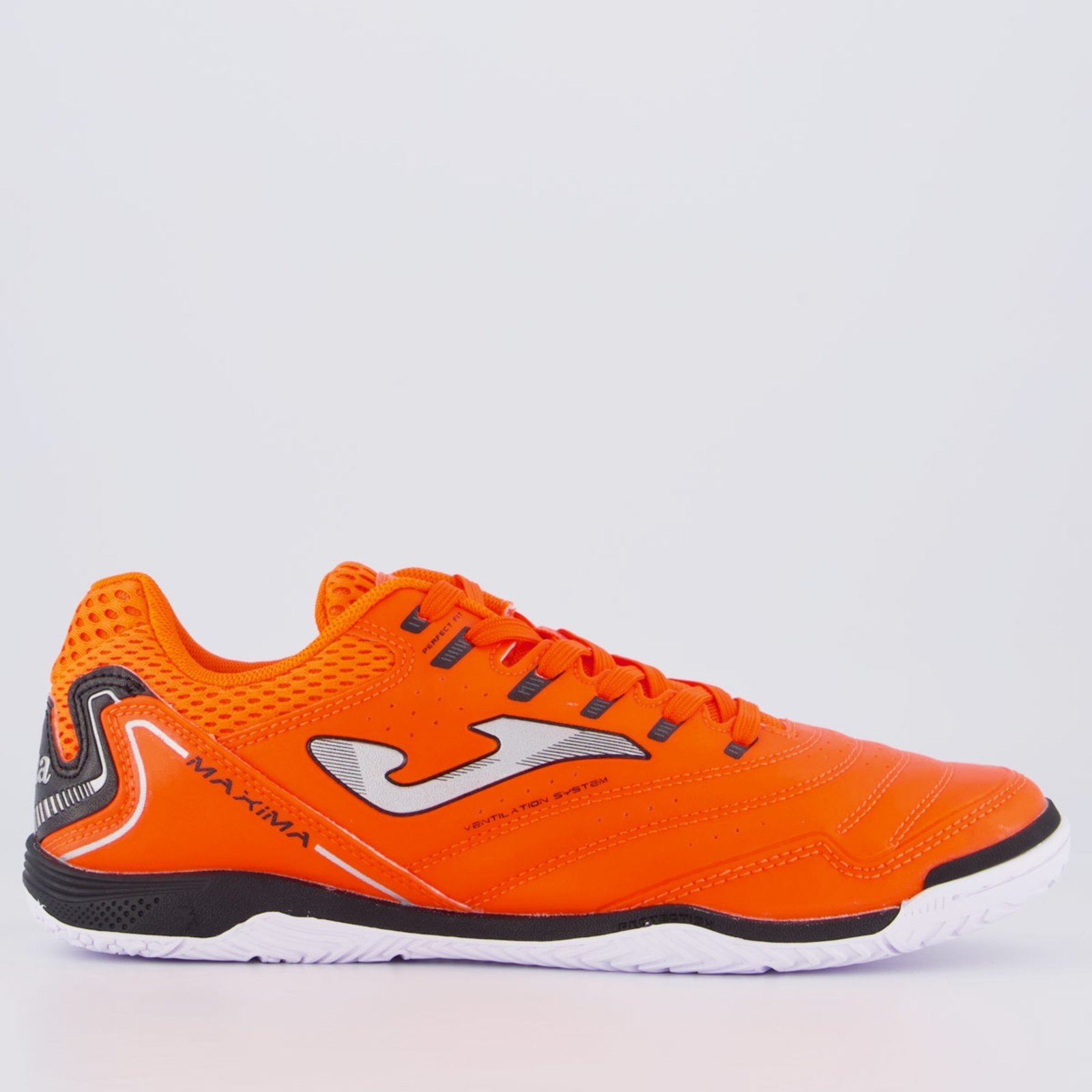 Chuteira Joma Maxima Futsal Laranja