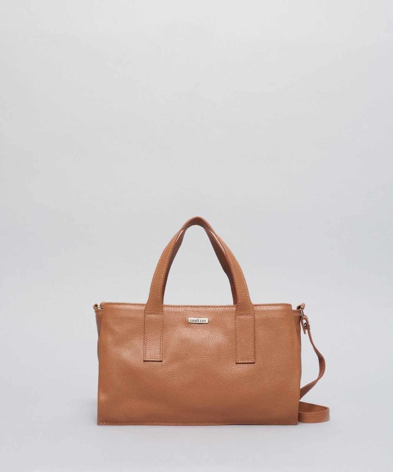 Bolsa m Couro Lidia - Caramelo u - caramelo