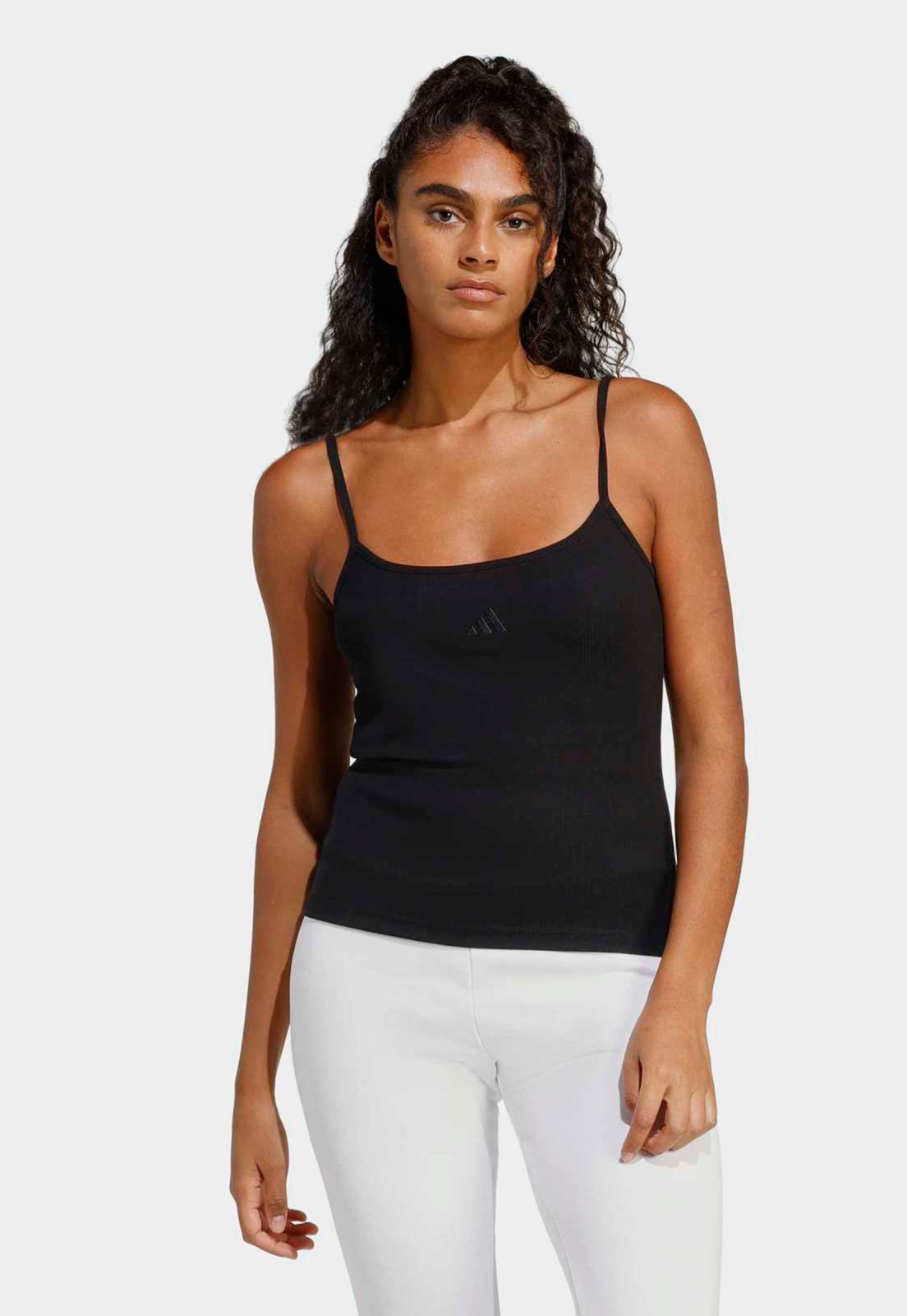 Regata Feminina adidas Originals Alças Finas Preta