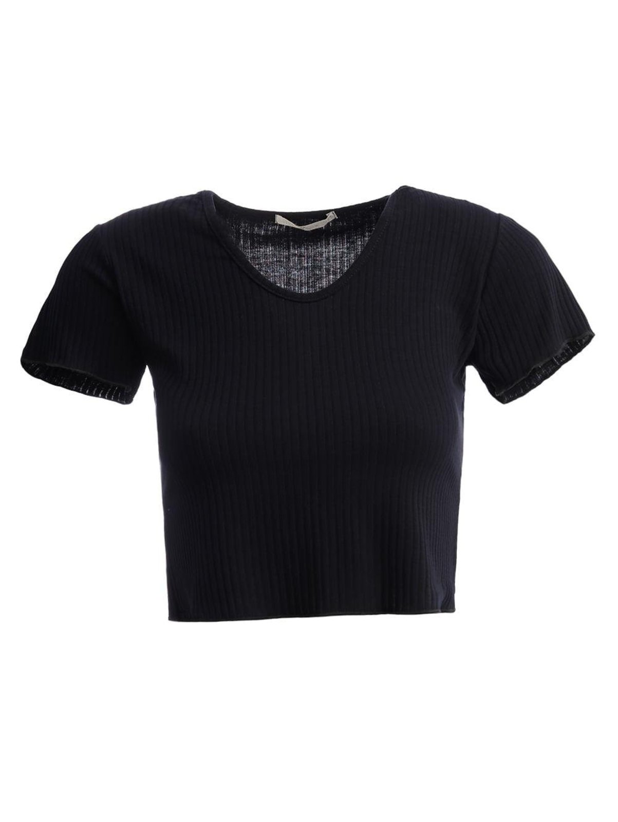 Blusa Cropped Manga Curta Autentique Feminina