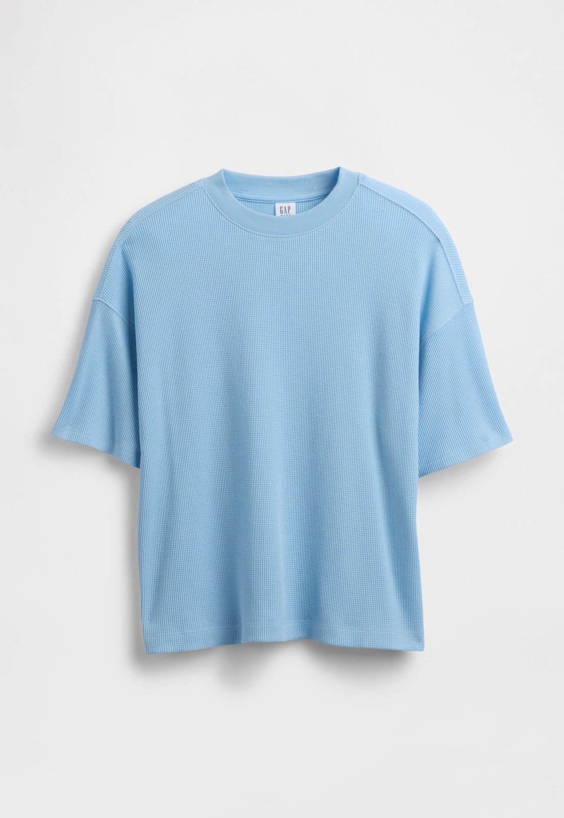Infantil - Camiseta GAP Canelada Azul Claro