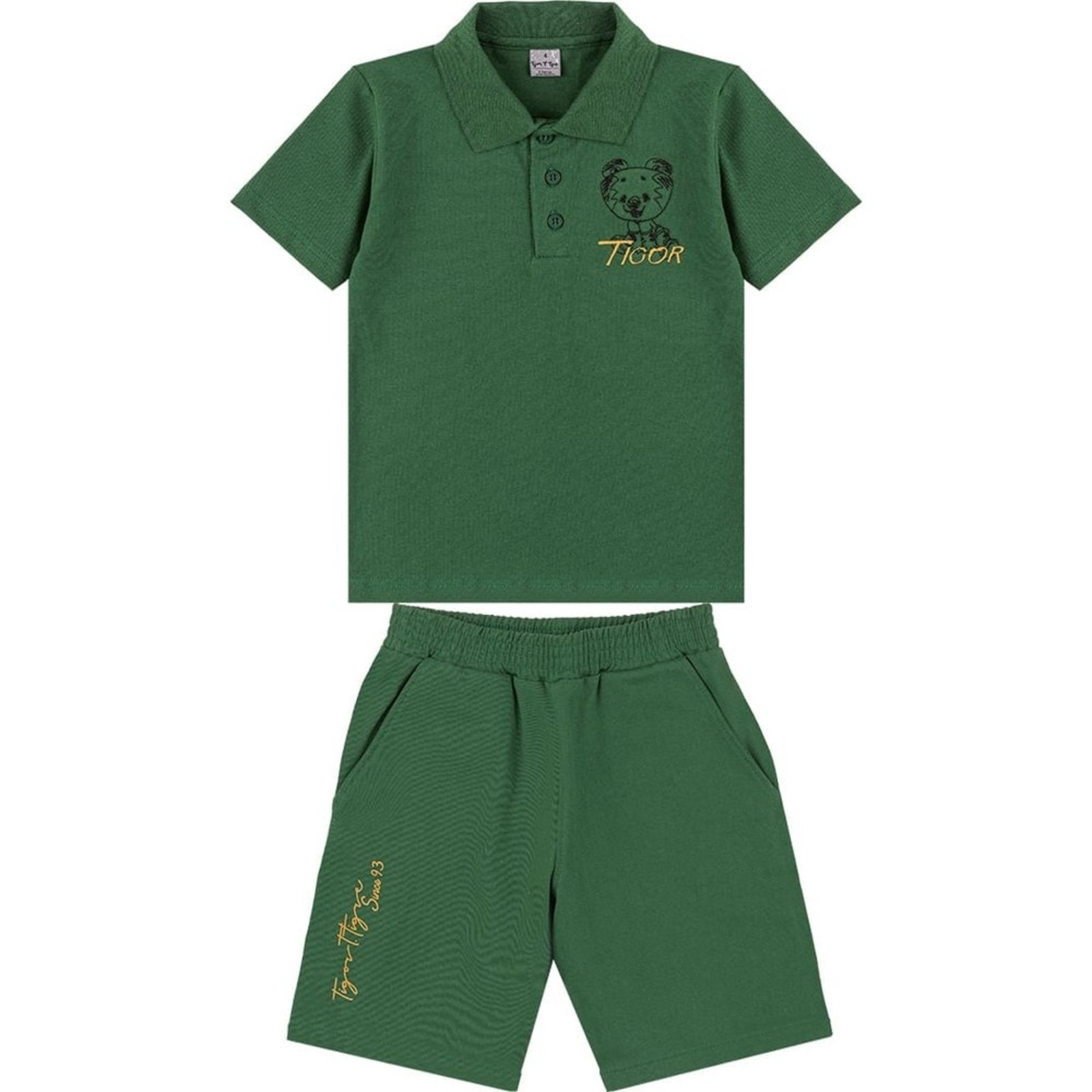 Infantil - Conjunto Curto Menino Tigor T. Tigre