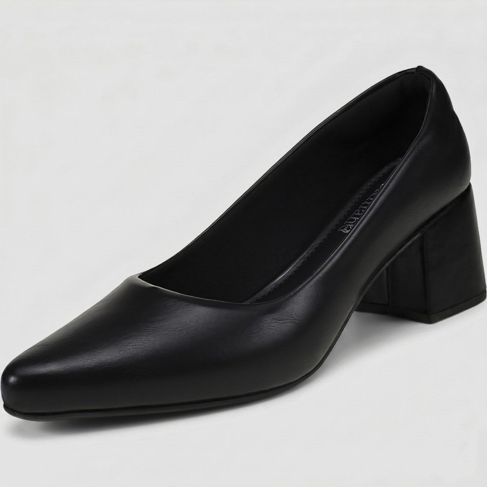 Sapato Social Scarpin Bico Fino Luxo Festa Shekinah Salto Baixo Branco
