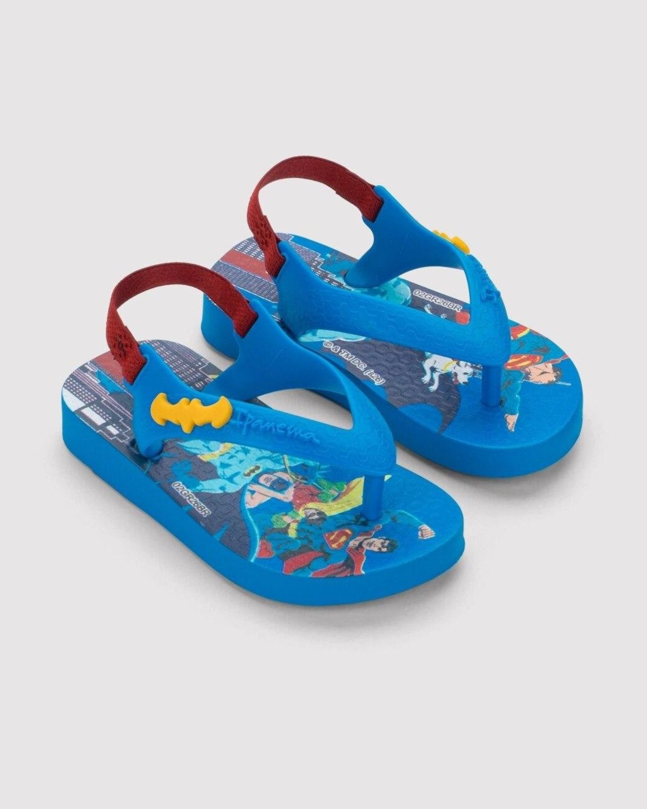 Infantil - Chinelo Ipanema Liga da Justiça Azul
