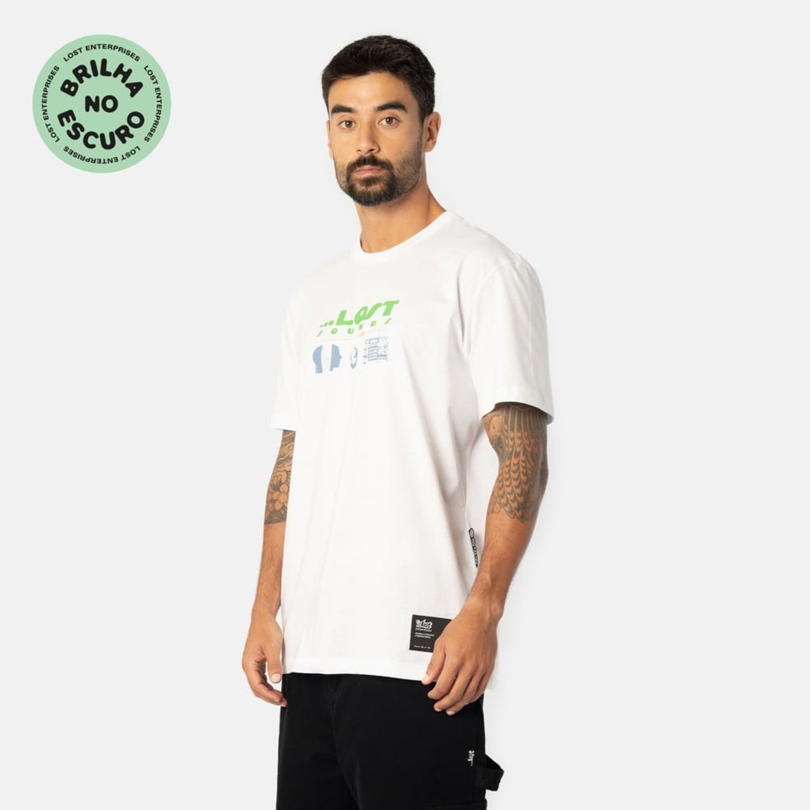 T-Shirt Lost Subversive BRANCO