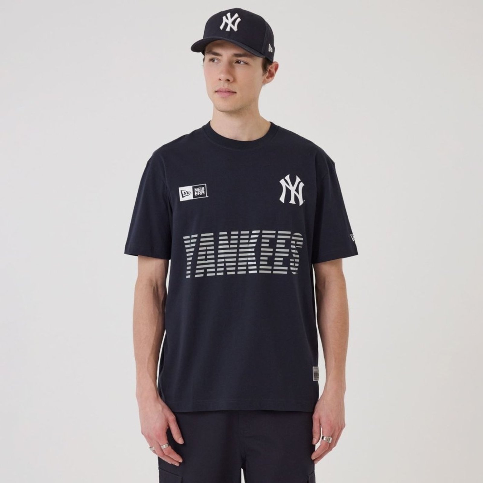Camiseta New Era Regular New York Yankees Marinho