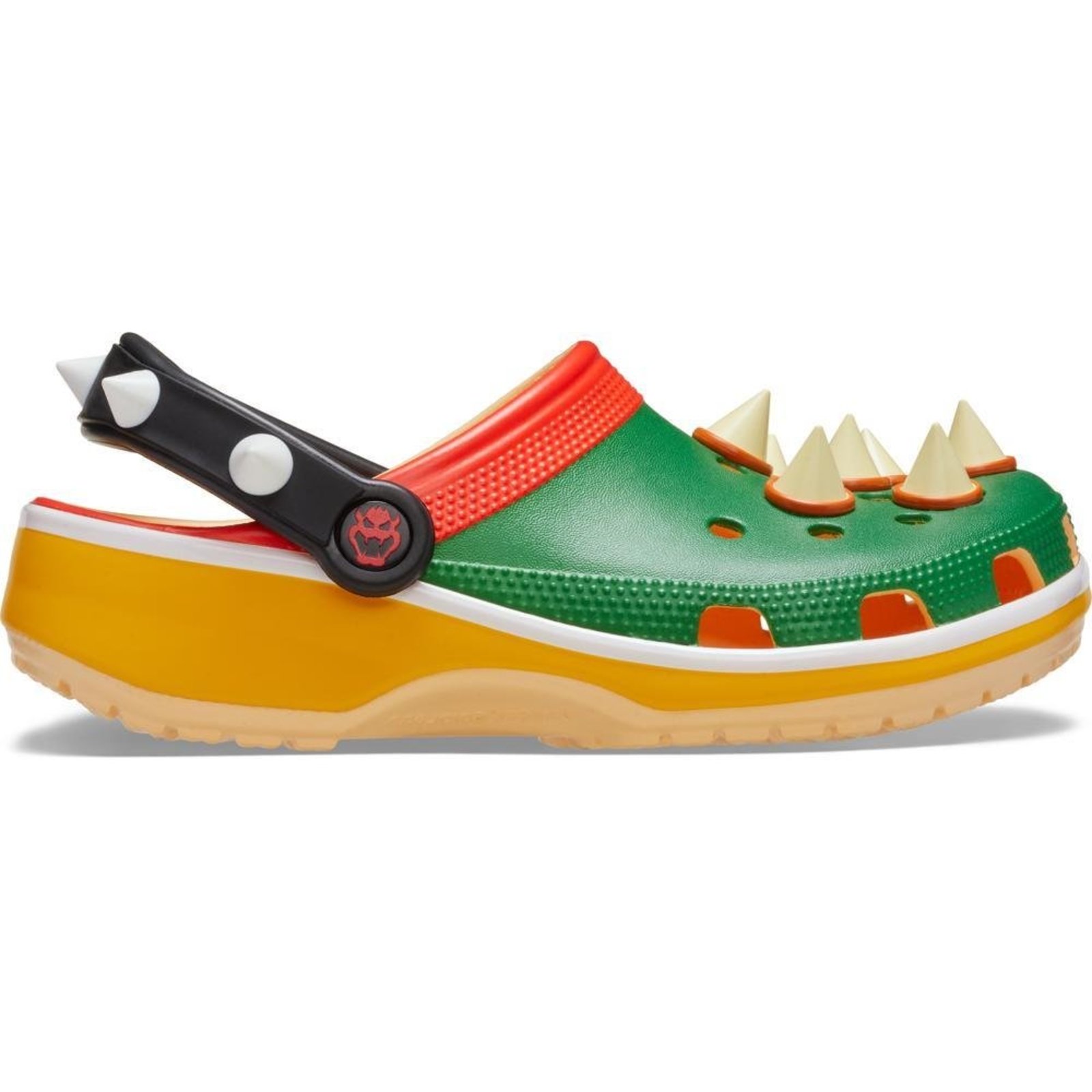 Sandália Crocs Iam Bowser Classic Clog Multi Multicolorido