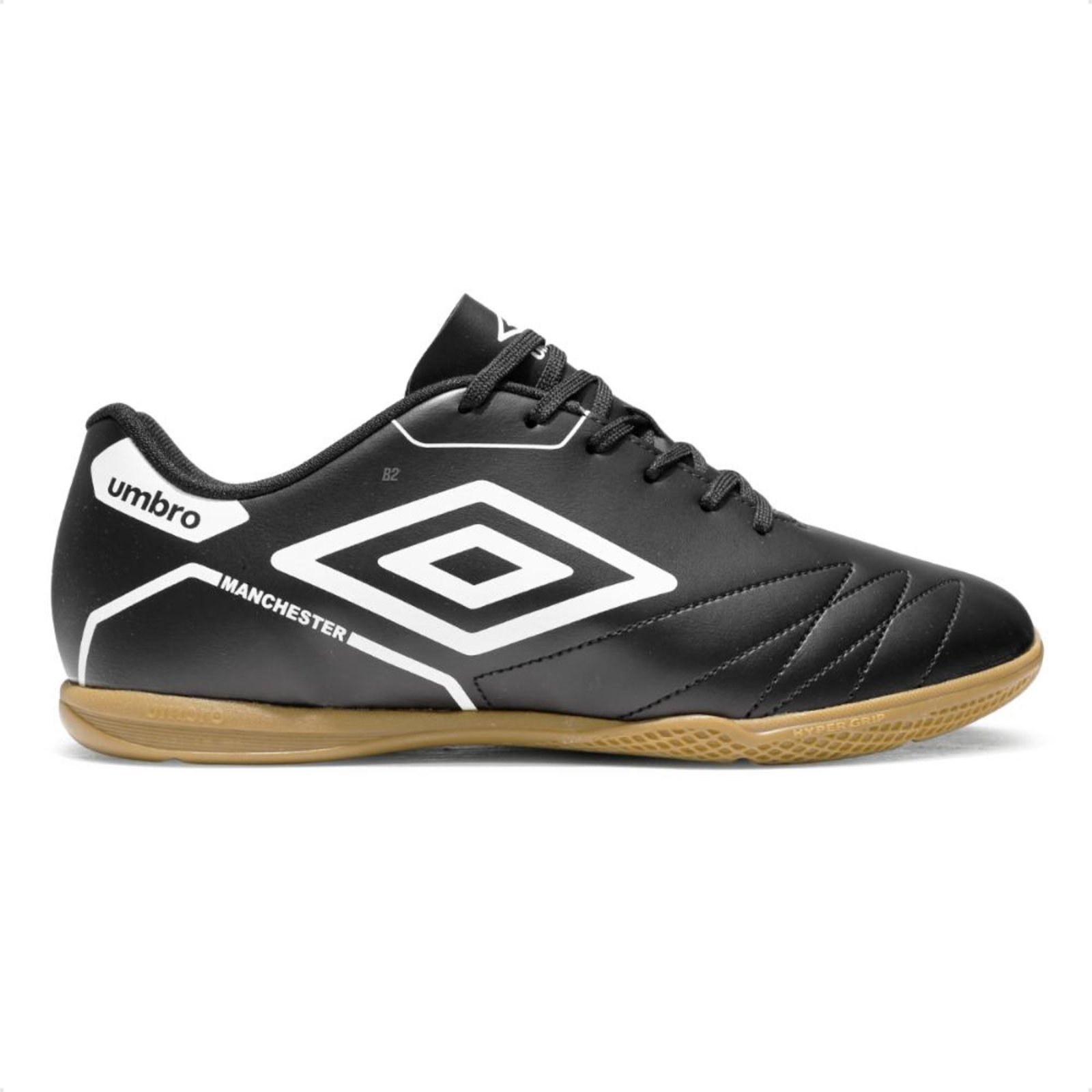 Chuteira Futsal Umbro Manchester Masculino Preto