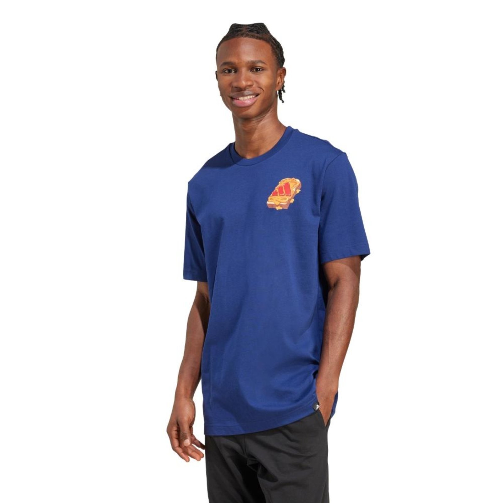 Vista 2 Camiseta estampada de Peanut Butter & Jelly adidas Sportswear azul Adidas azul